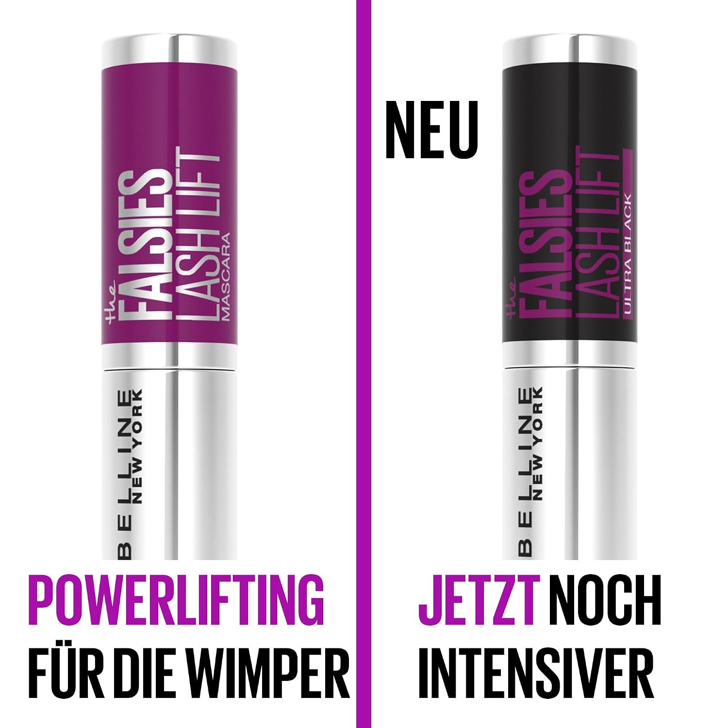 image:imageMaybelline New York Mascara mit FalscheWimpernEffekt Falsies Lash Lift 01 Black 96 mlSchwarz