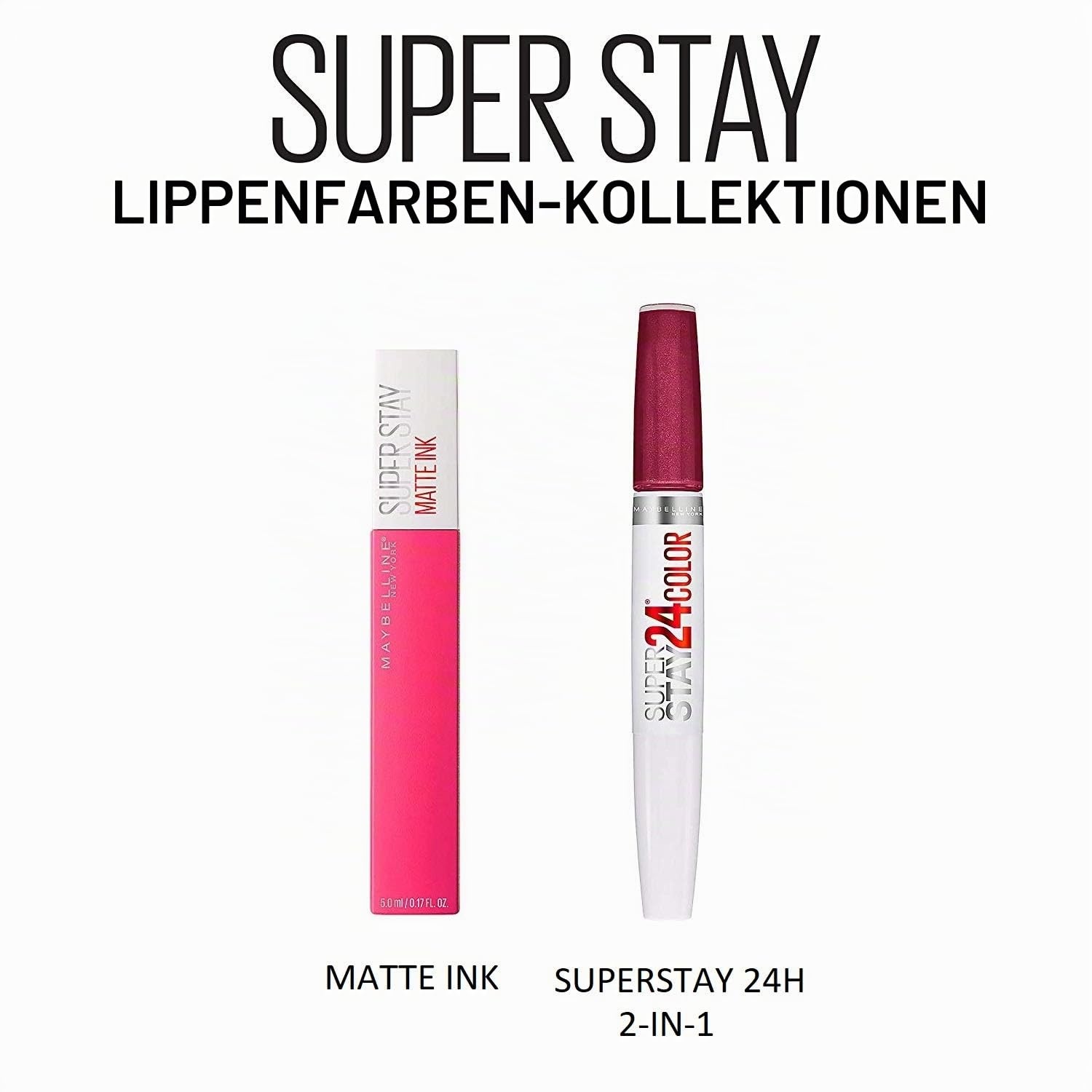 image:imageMaybelline New York Matte Ink Lippenstift Nr 118 Dancer 5 mlNr 120 Artist