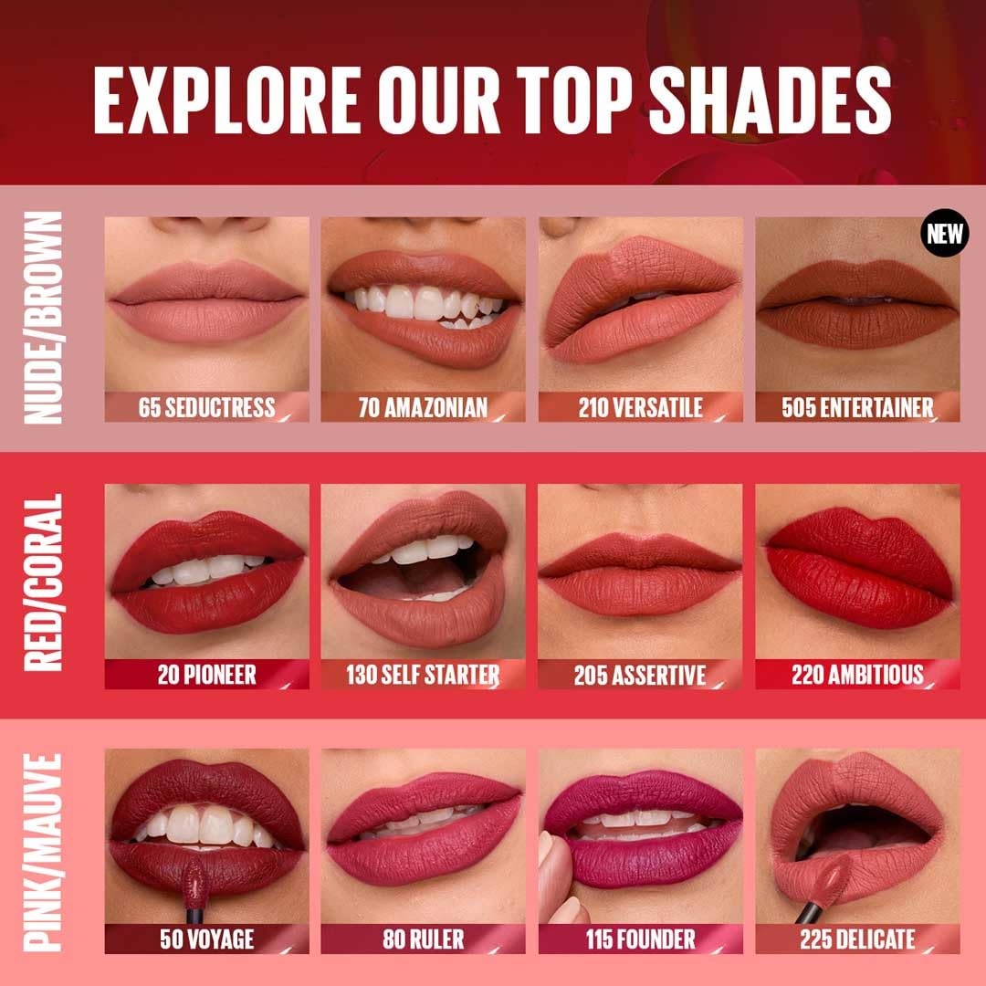 image:imageMaybelline New York Matte Ink Lippenstift Nr 125 Inspirer 5 ml515 Renegade