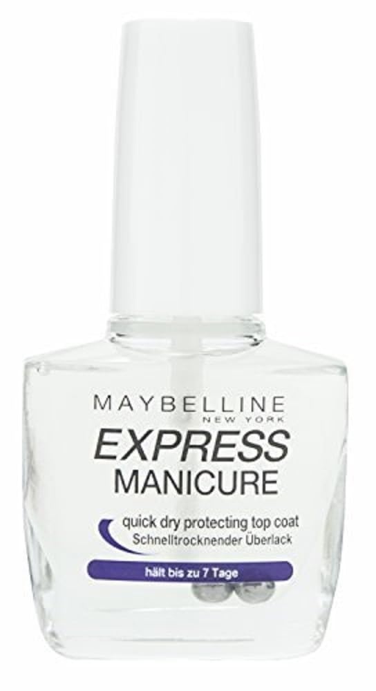 image:imageMaybelline New York Nagelpflege Express Manicure Schnelltrocknender berlack Transparent10 ml 2er Pack