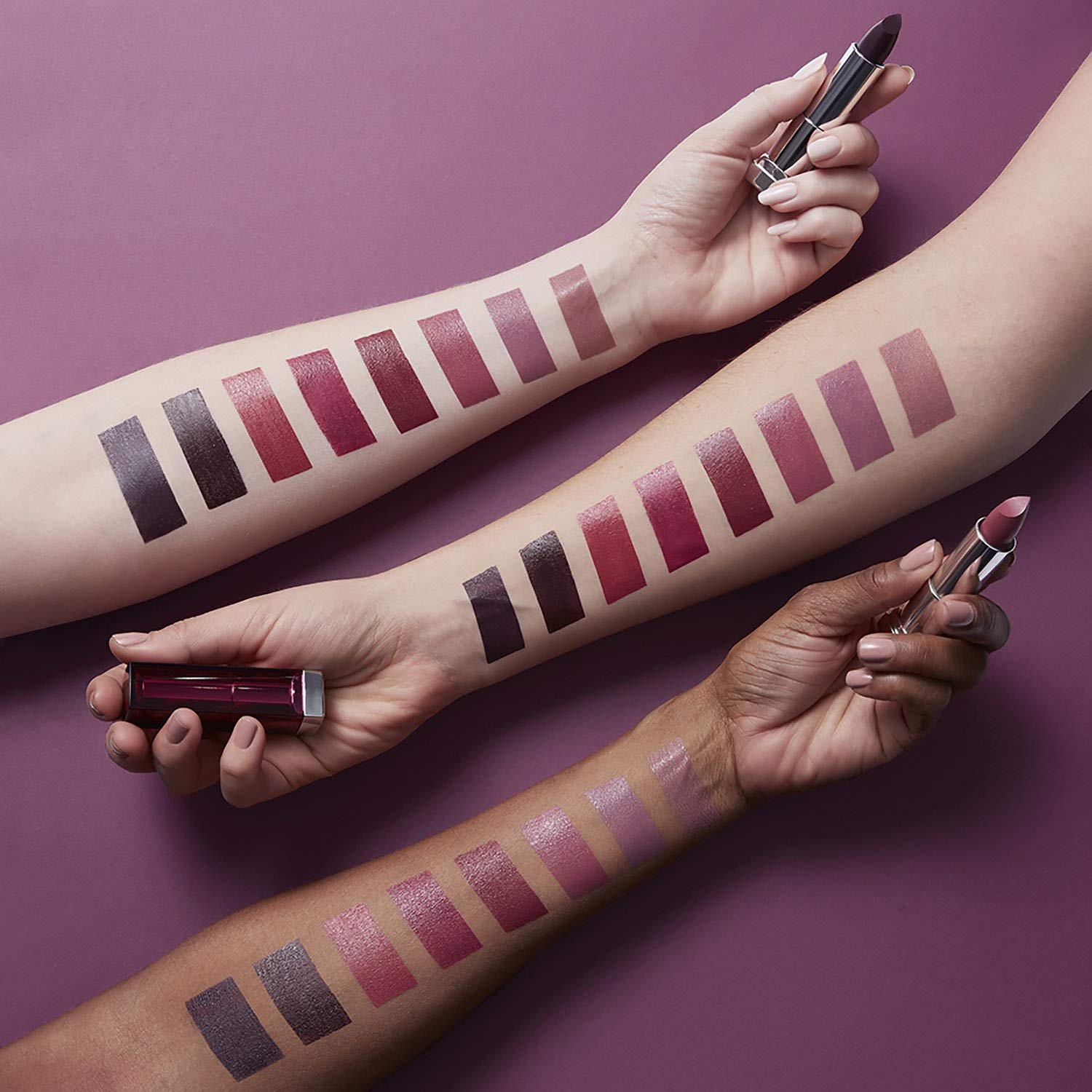 image:imageMaybelline New York Pflegender Lippenstift mit cremiger Textur und schimmerndem Finish Color Sensational Nr 148 Summer Pink 1 x 44 gFrozen Rose