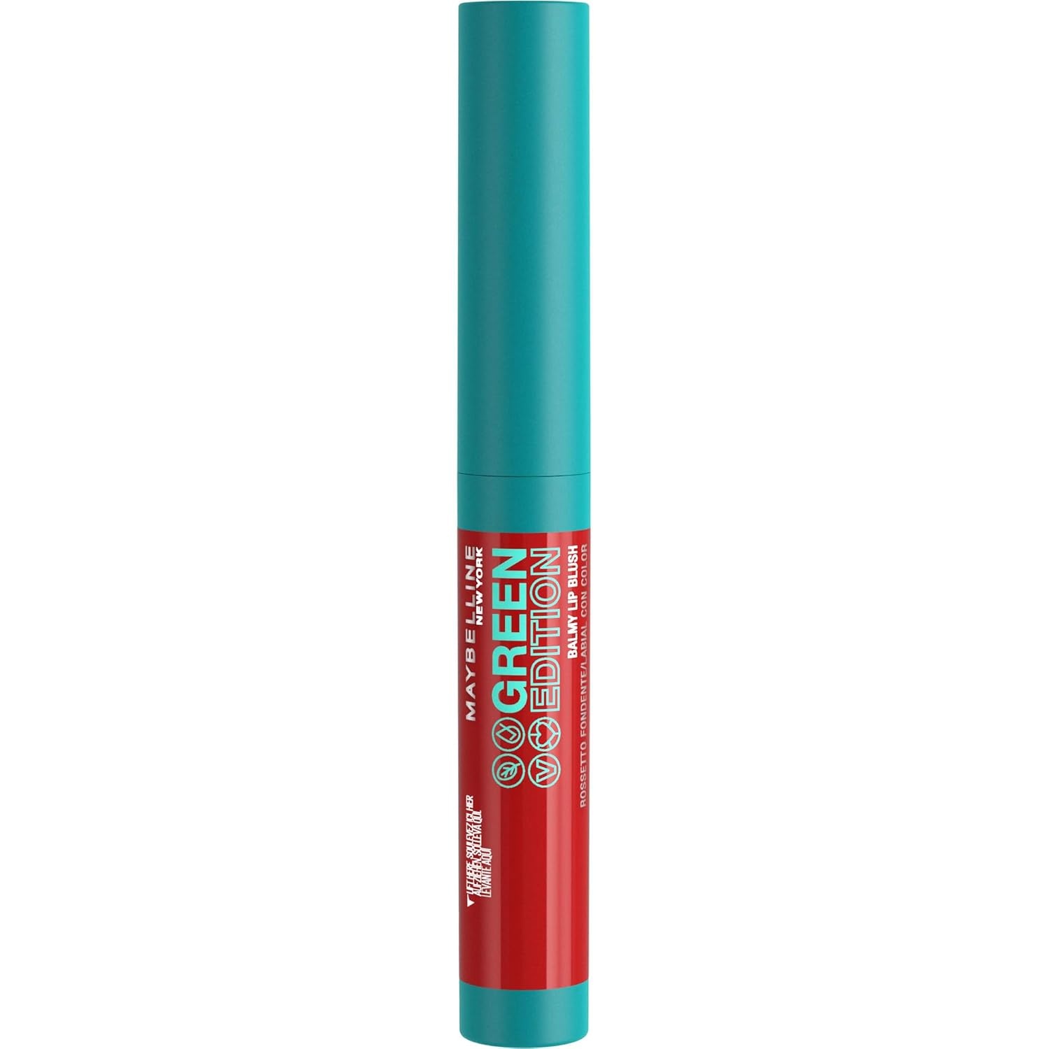 image:imageMaybelline New York Pflegender Lippenstift mit glnzendem Finish Vegane Formel mit natrlichen Inhaltsstoffen Green Edition Balmy Lip Blush Nr 009 Lightning 1 Stck002 Bonfire