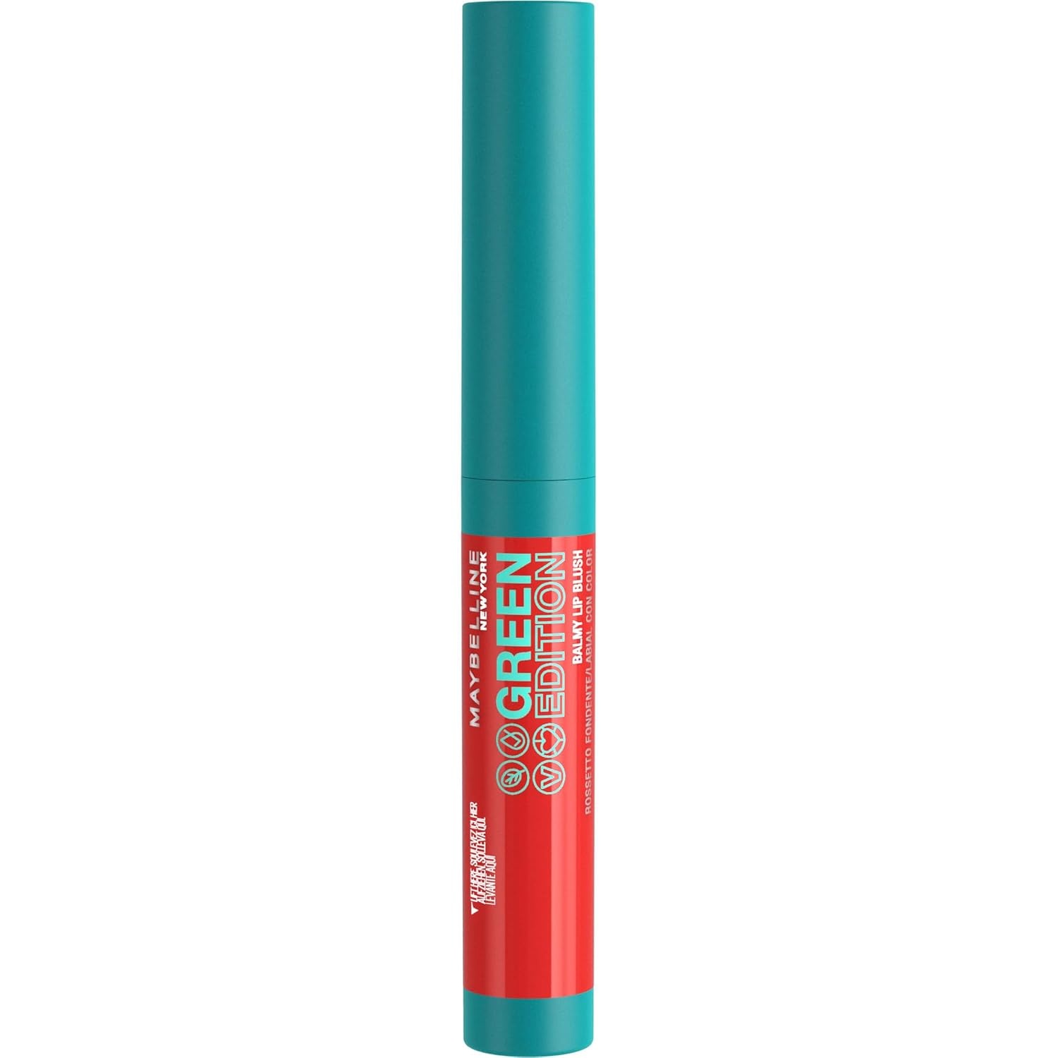 image:imageMaybelline New York Pflegender Lippenstift mit glnzendem Finish Vegane Formel mit natrlichen Inhaltsstoffen Green Edition Balmy Lip Blush Nr 009 Lightning 1 Stck003 Sunshine