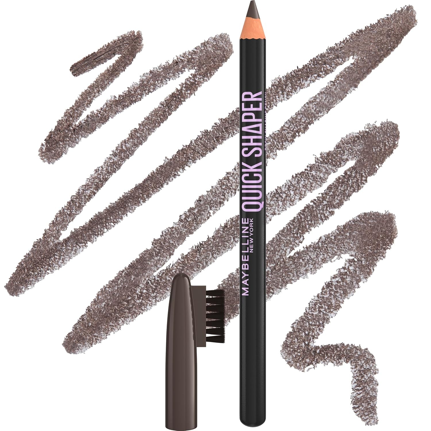 image:imageMaybelline New York Quick Shaper Brow Shaping Pencil Augenbrauenstift fr natrliche Definition amp 24H Halt Wachsformel mit Brstchen zum Auffllen Nr 04 Medium Brown 1 Stk05 Dunkelbraun