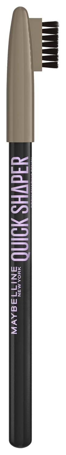 image:imageMaybelline New York Quick Shaper Brow Shaping Pencil Augenbrauenstift fr natrliche Definition amp 24H Halt Wachsformel mit Brstchen zum Auffllen Nr 04 Medium Brown 1 Stk02 Blond