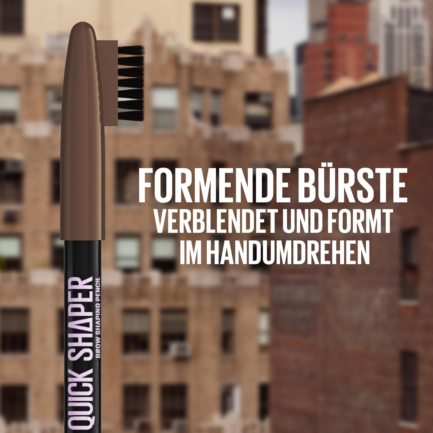 image:imageMaybelline New York Quick Shaper Brow Shaping Pencil Augenbrauenstift fr natrliche Definition amp 24H Halt Wachsformel mit Brstchen zum Auffllen Nr 04 Medium Brown 1 Stk06 Schwarzbraun