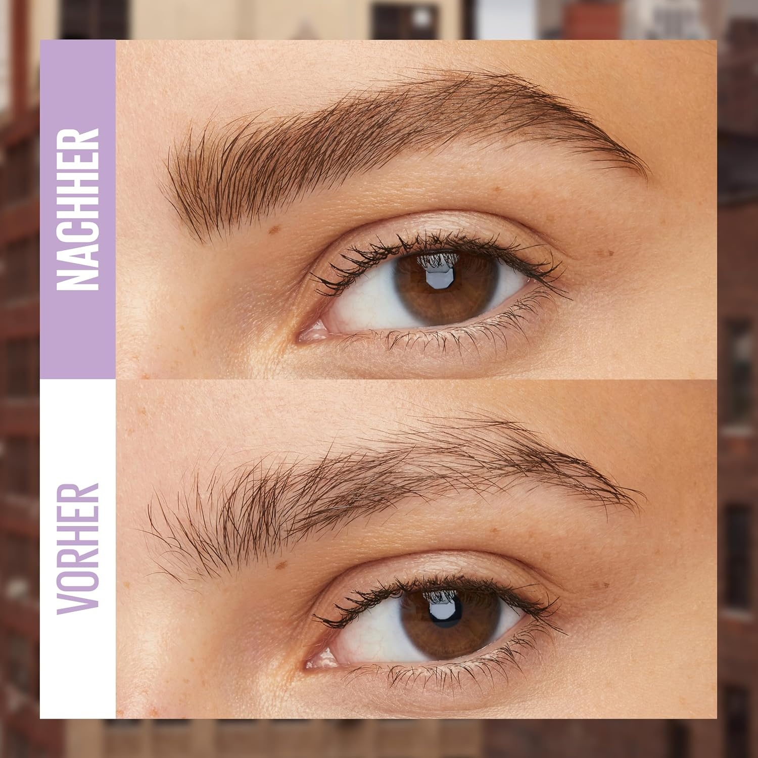 image:imageMaybelline New York Quick Shaper Brow Shaping Pencil Augenbrauenstift fr natrliche Definition amp 24H Halt Wachsformel mit Brstchen zum Auffllen Nr 04 Medium Brown 1 StkMedium Brown