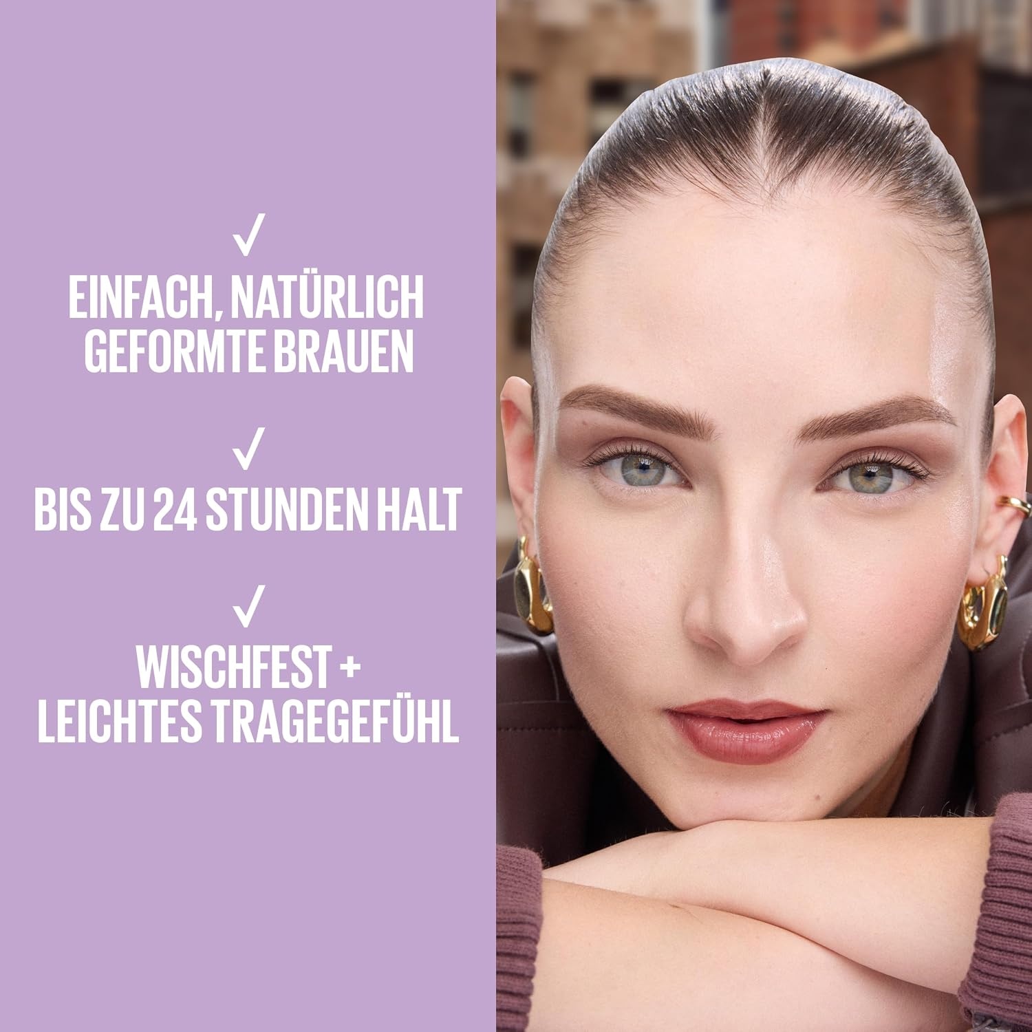 image:imageMaybelline New York Quick Shaper Brow Shaping Pencil Augenbrauenstift fr natrliche Definition amp 24H Halt Wachsformel mit Brstchen zum Auffllen Nr 04 Medium Brown 1 Stk02 Blond