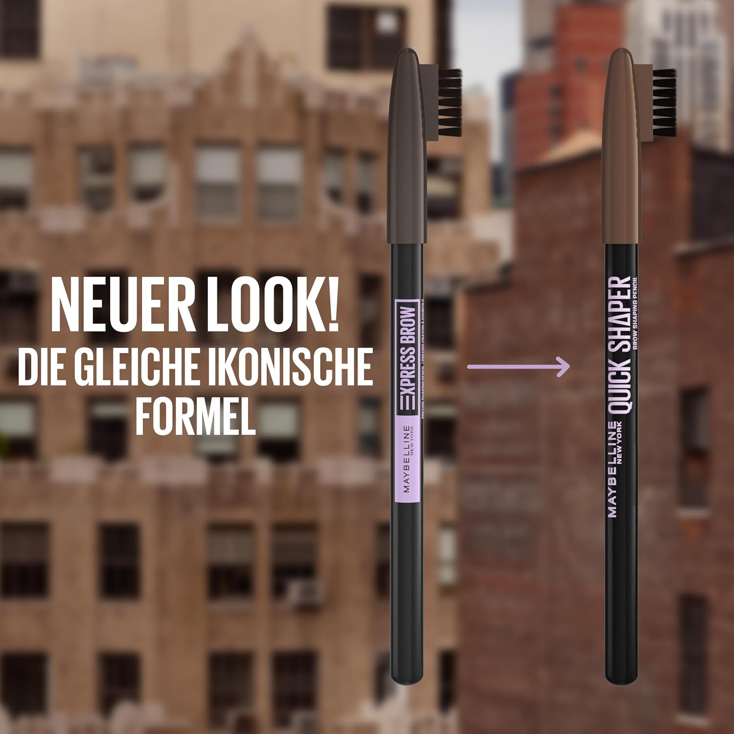image:imageMaybelline New York Quick Shaper Brow Shaping Pencil Augenbrauenstift fr natrliche Definition amp 24H Halt Wachsformel mit Brstchen zum Auffllen Nr 04 Medium Brown 1 Stk05 Dunkelbraun