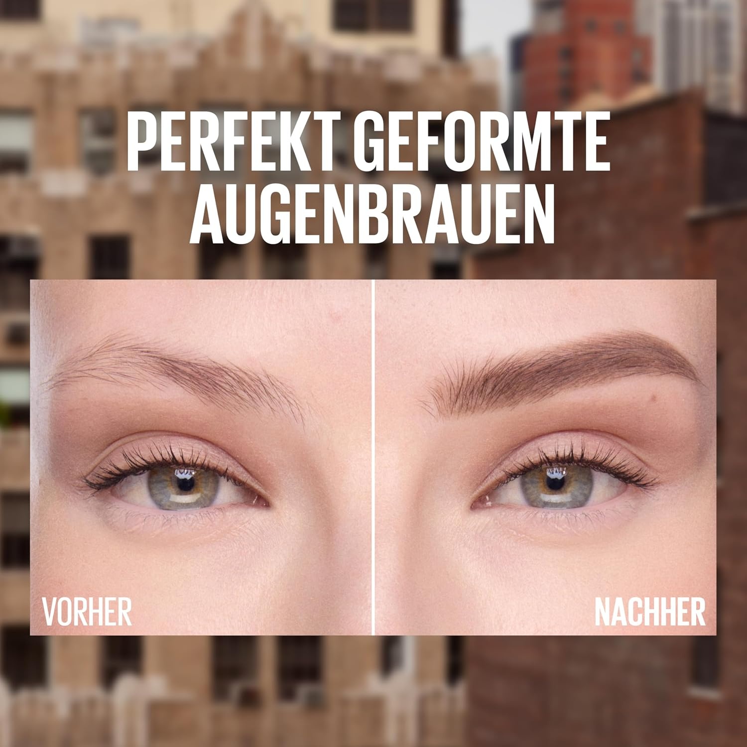 image:imageMaybelline New York Quick Shaper Brow Shaping Pencil Augenbrauenstift fr natrliche Definition amp 24H Halt Wachsformel mit Brstchen zum Auffllen Nr 04 Medium Brown 1 Stk02 Blond