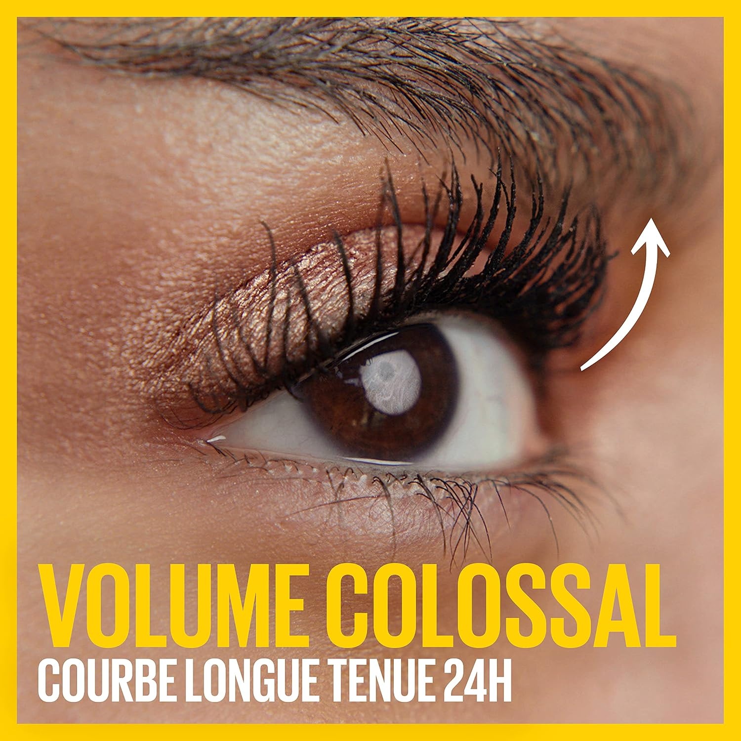 image:imageMaybelline New York Schwarze Wimperntusche fr 24h Schwung und Volumen Mit Memory Curl Formel fr unvergessliches Augen Makeup Colossal Curl Bounce Mascara Very Black 1 x 10 mlVery Black
