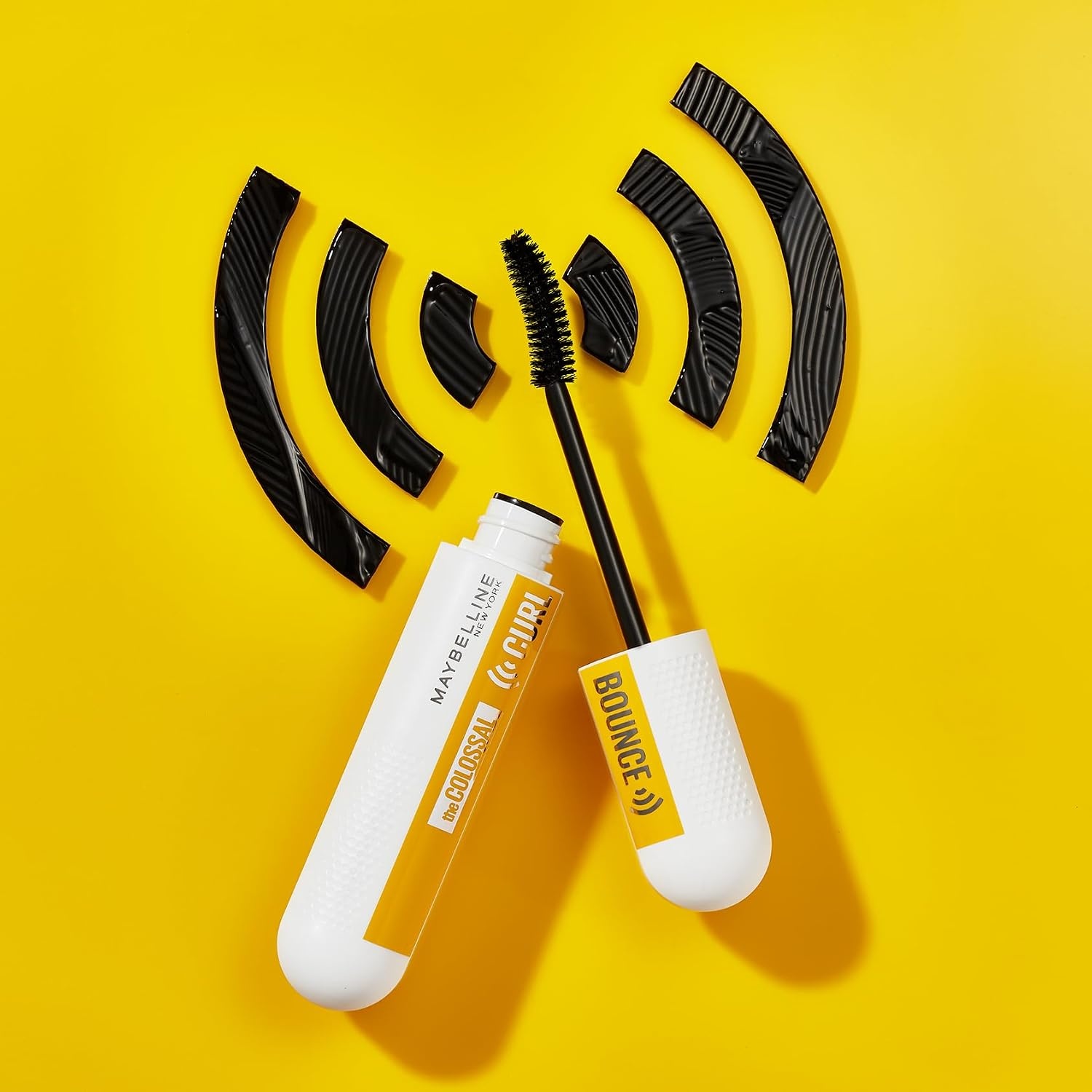 image:imageMaybelline New York Schwarze Wimperntusche fr 24h Schwung und Volumen Mit Memory Curl Formel fr unvergessliches Augen Makeup Colossal Curl Bounce Mascara Very Black 1 x 10 mlVery Black