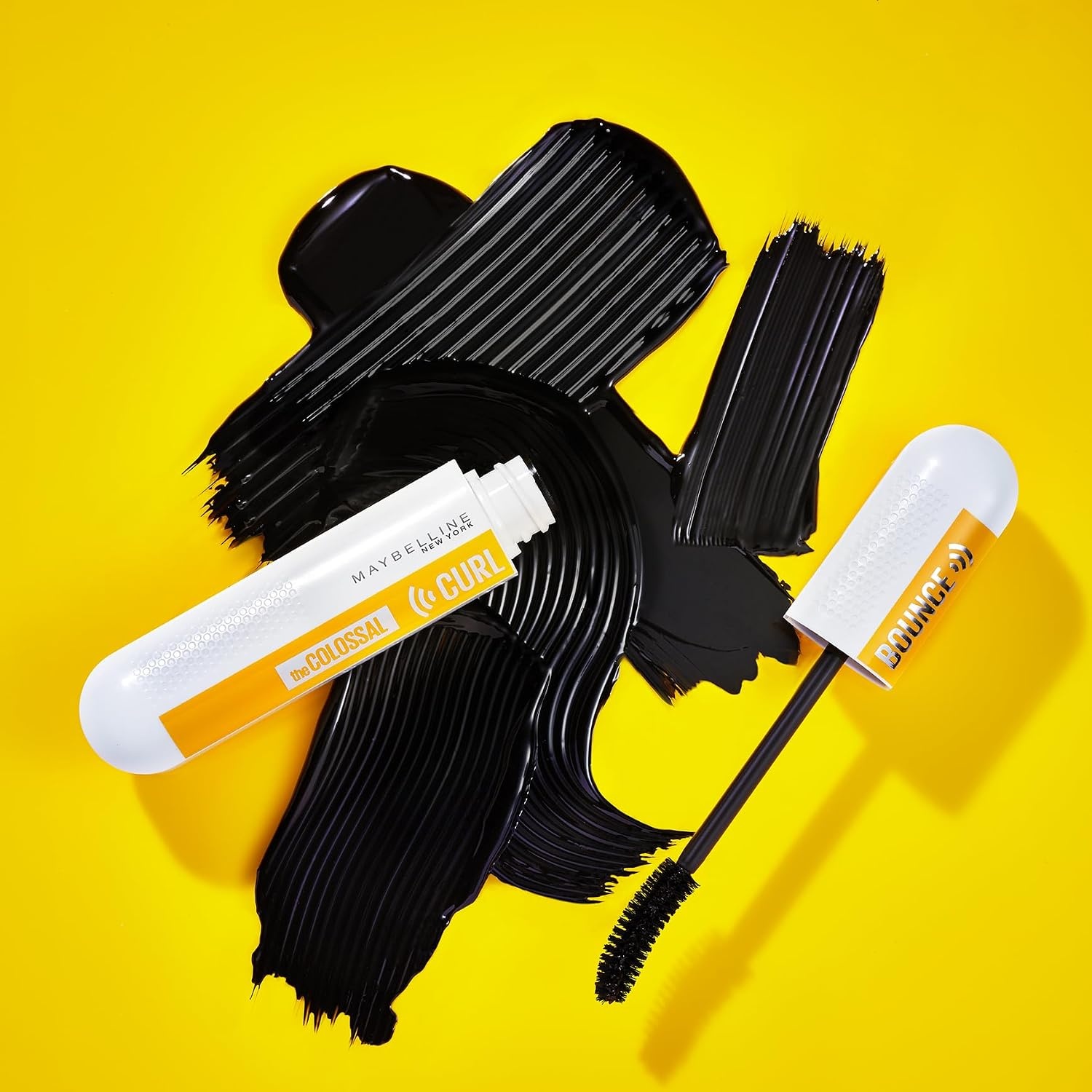 image:imageMaybelline New York Schwarze Wimperntusche fr 24h Schwung und Volumen Mit Memory Curl Formel fr unvergessliches Augen Makeup Colossal Curl Bounce Mascara Very Black 1 x 10 mlVery Black