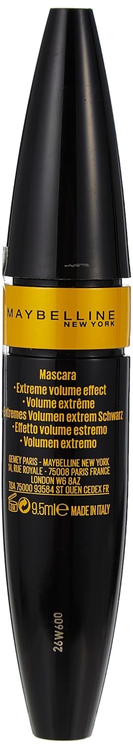 image:imageMaybelline New York Schwarze Wimperntusche fr extra Volumen Volum Express The Colossal Go Extreme Mascara Nr 1 Very Black 1 x 95 ml4 Leather Black