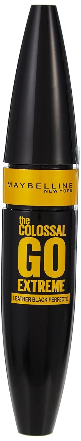 image:imageMaybelline New York Schwarze Wimperntusche fr extra Volumen Volum Express The Colossal Go Extreme Mascara Nr 1 Very Black 1 x 95 ml4 Leather Black