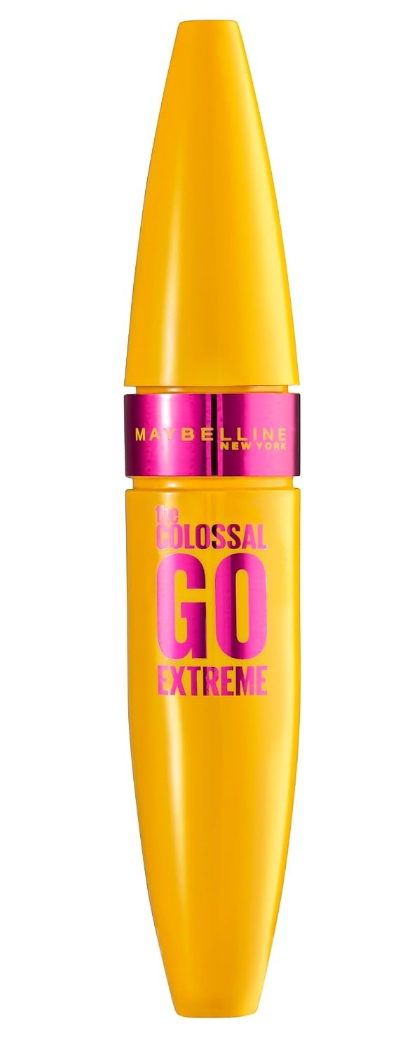 image:imageMaybelline New York Schwarze Wimperntusche fr extra Volumen Volum Express The Colossal Go Extreme Mascara Nr 1 Very Black 1 x 95 mlVery Black