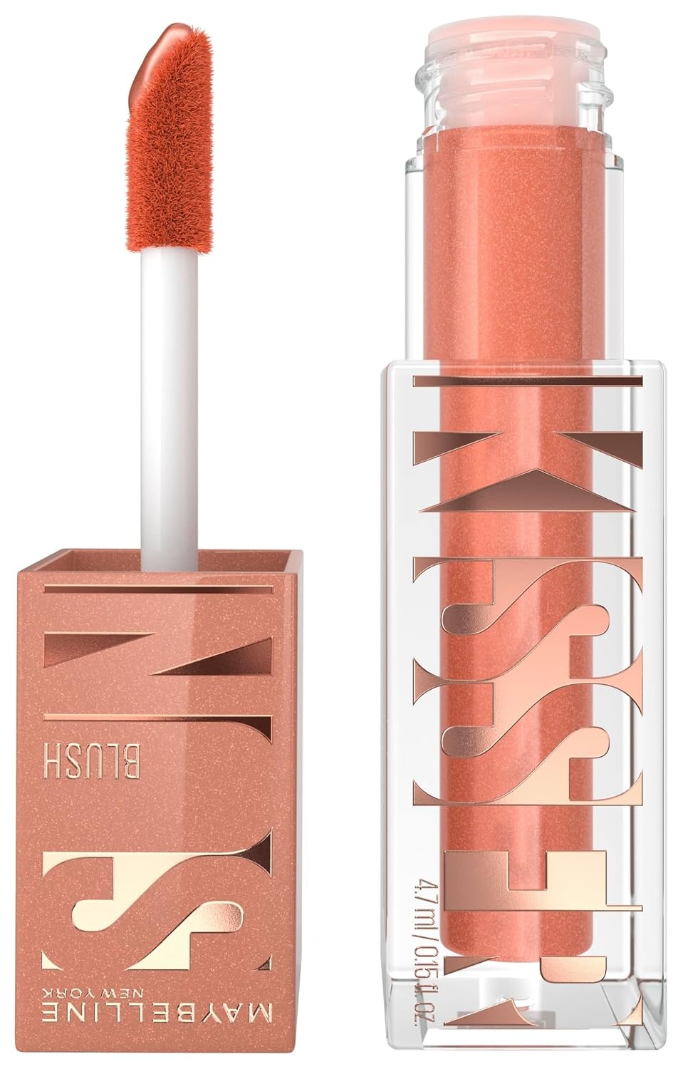image:imageMaybelline New York Schwarze Wimperntusche fr lange Wimpern Lash Sensational Sky High Mascara Very Black Sunkisser Blush Flssiger Blush fr sonnengekssten Glow mit Vitamin E 03 Sol Search
