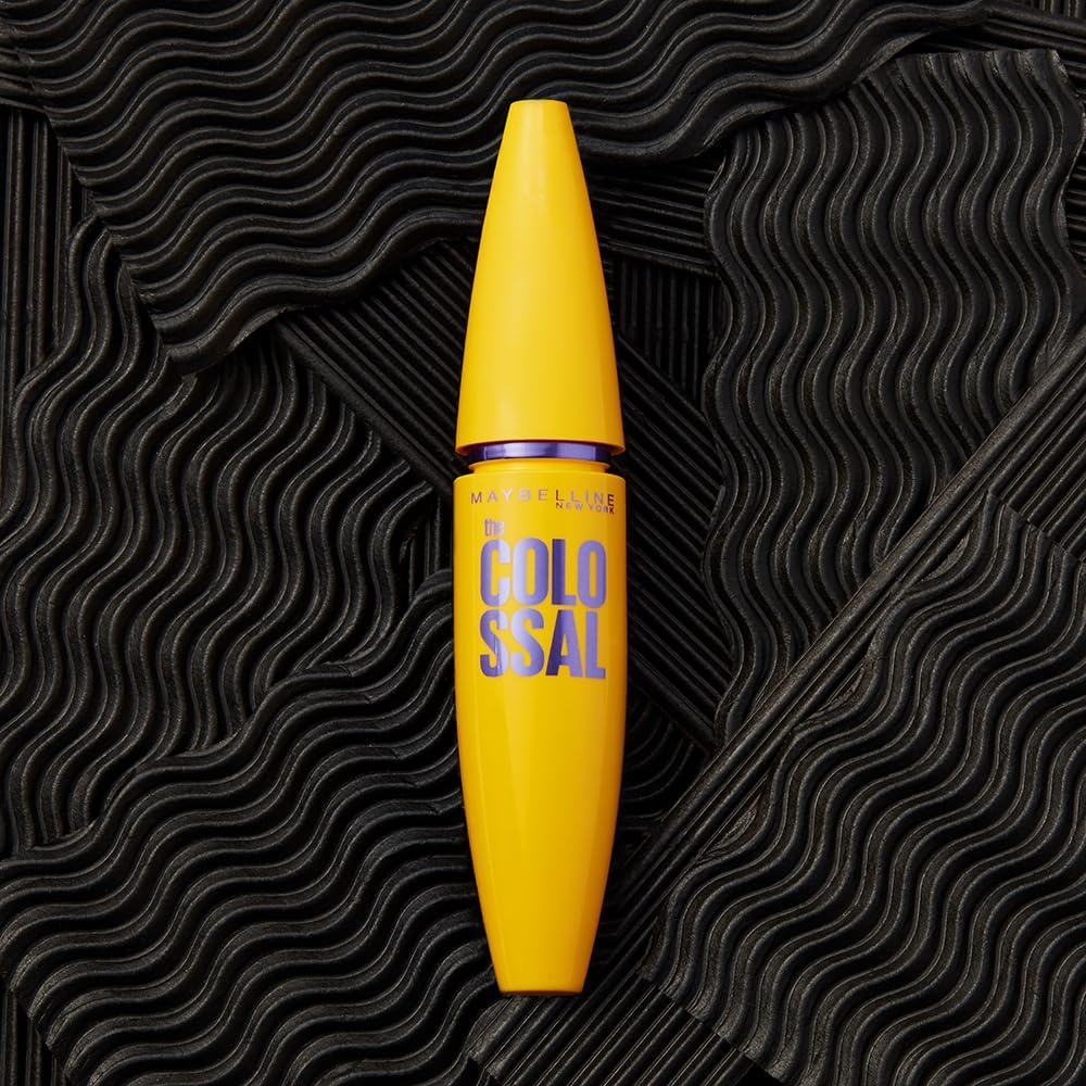 image:imageMaybelline New York Schwarze Wimperntusche mit Collagen fr voluminse Wimpern in nur einem Auftrag Volum Express The Colossal Mascara Black 1 x 107 mlSchwarz