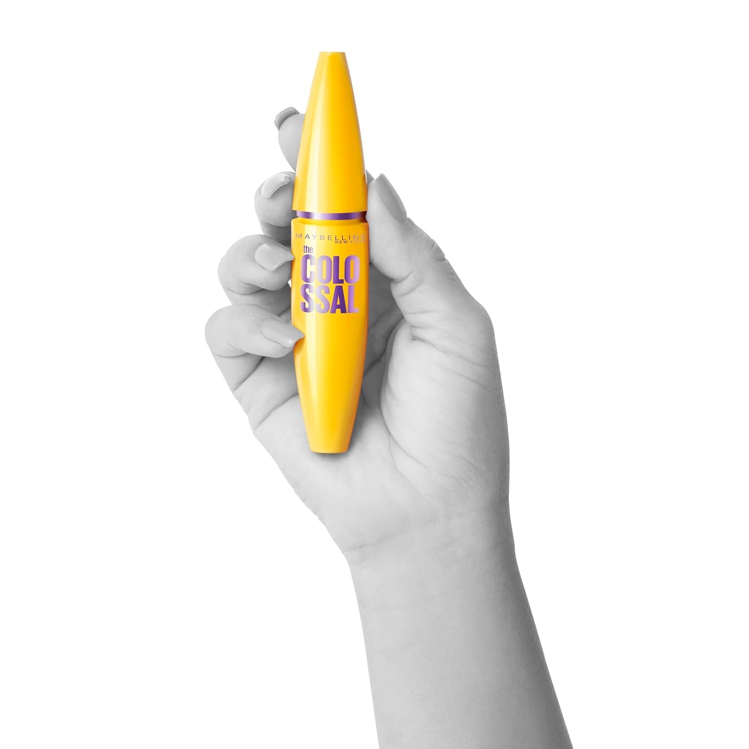 image:imageMaybelline New York Schwarze Wimperntusche mit Collagen fr voluminse Wimpern in nur einem Auftrag Volum Express The Colossal Mascara Black 1 x 107 mlSchwarz