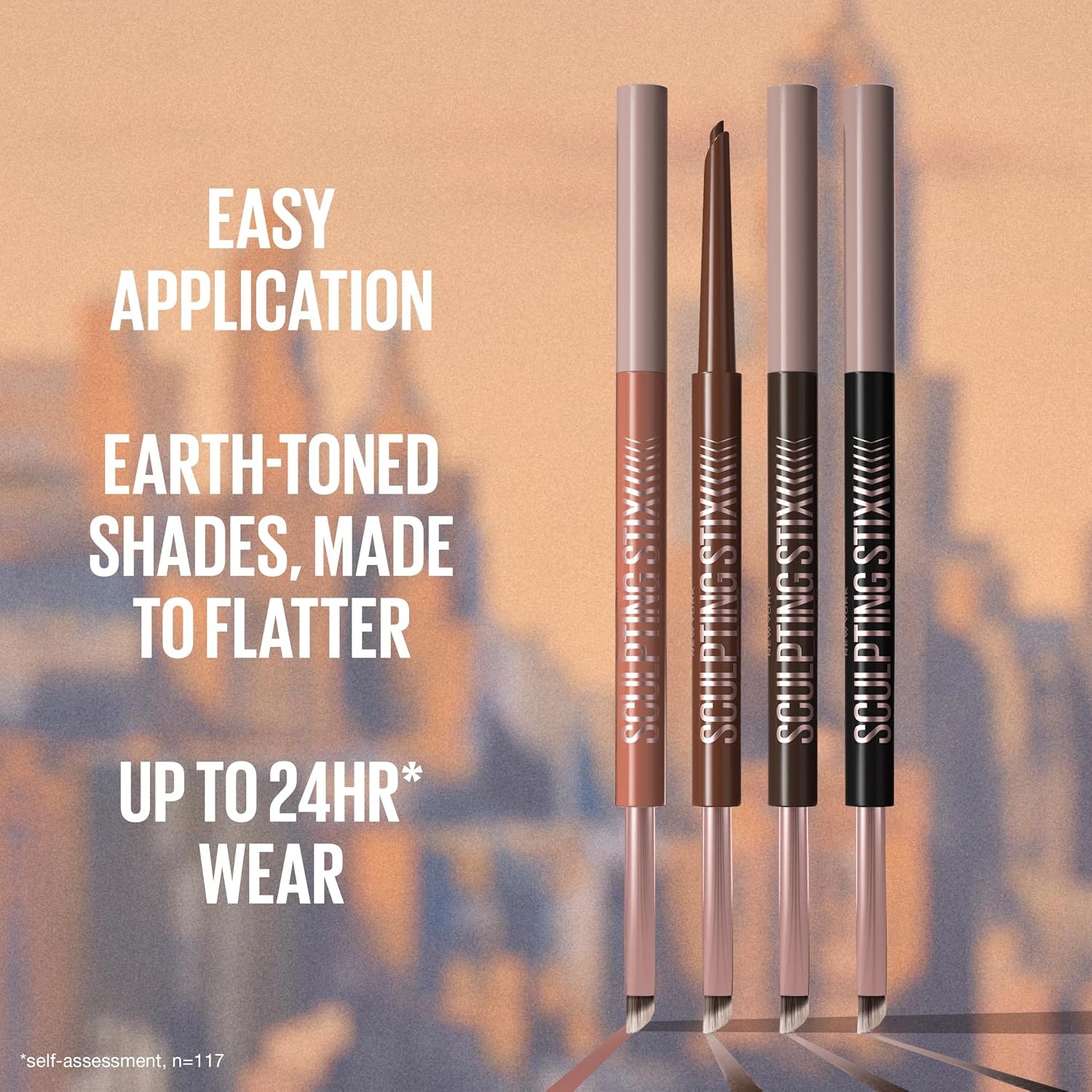 image:imageMaybelline New York Sculpting Stix 2in1 Eyeliner Blendbarer Kajalstift fr przise Linien amp SmokeyEyeLook 24H langer Halt ohne Verschmieren Nuance 016 Black Blur015 Smooth Espresso