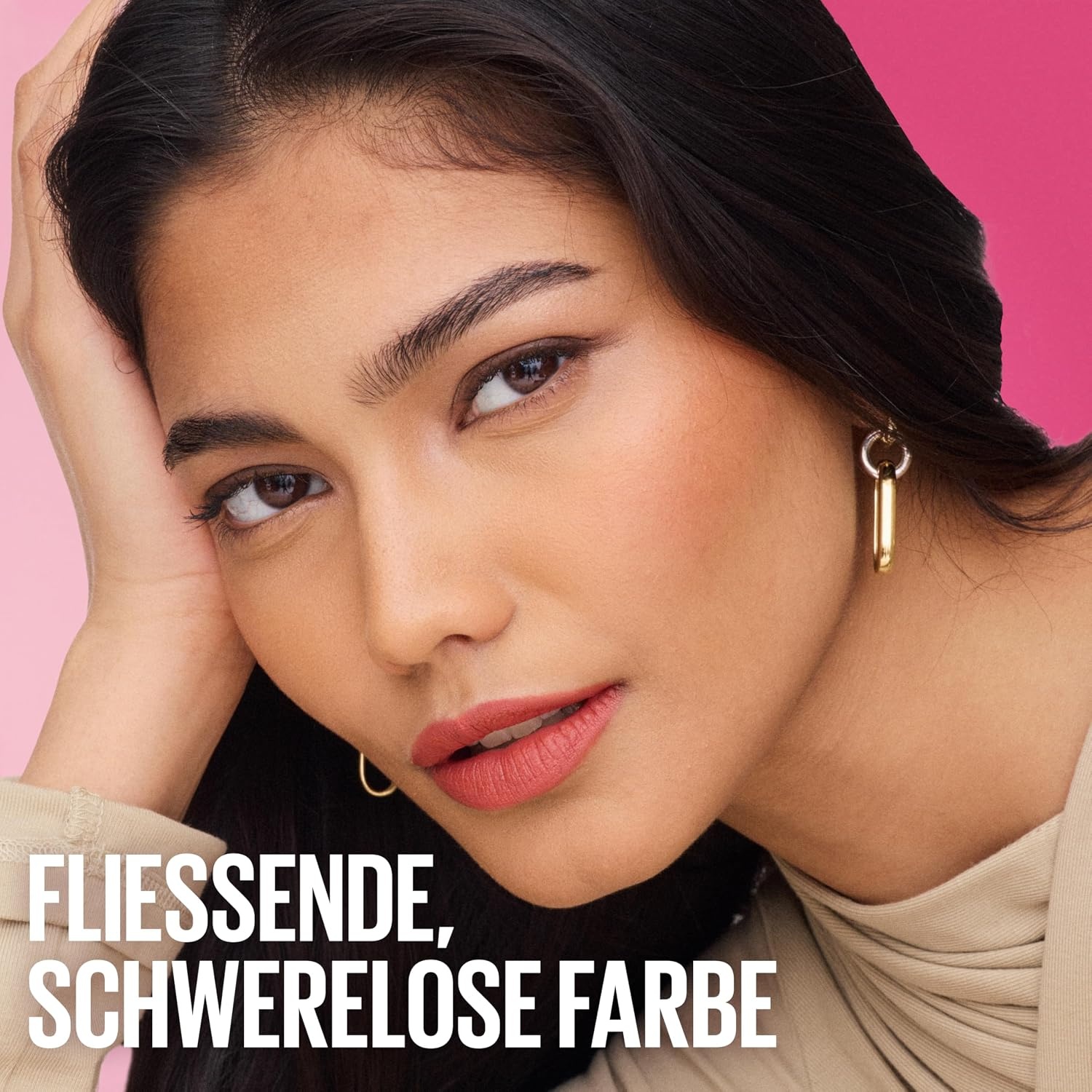image:imageMaybelline New York Serum Lippenstift Matte Pflegender Lippenstift fr 8H Feuchtigkeit mit Hyaluronsure amp len Weiches MattFinish amp Satte Farbe Nr 002 Maybe Its 45g007 Avenue A