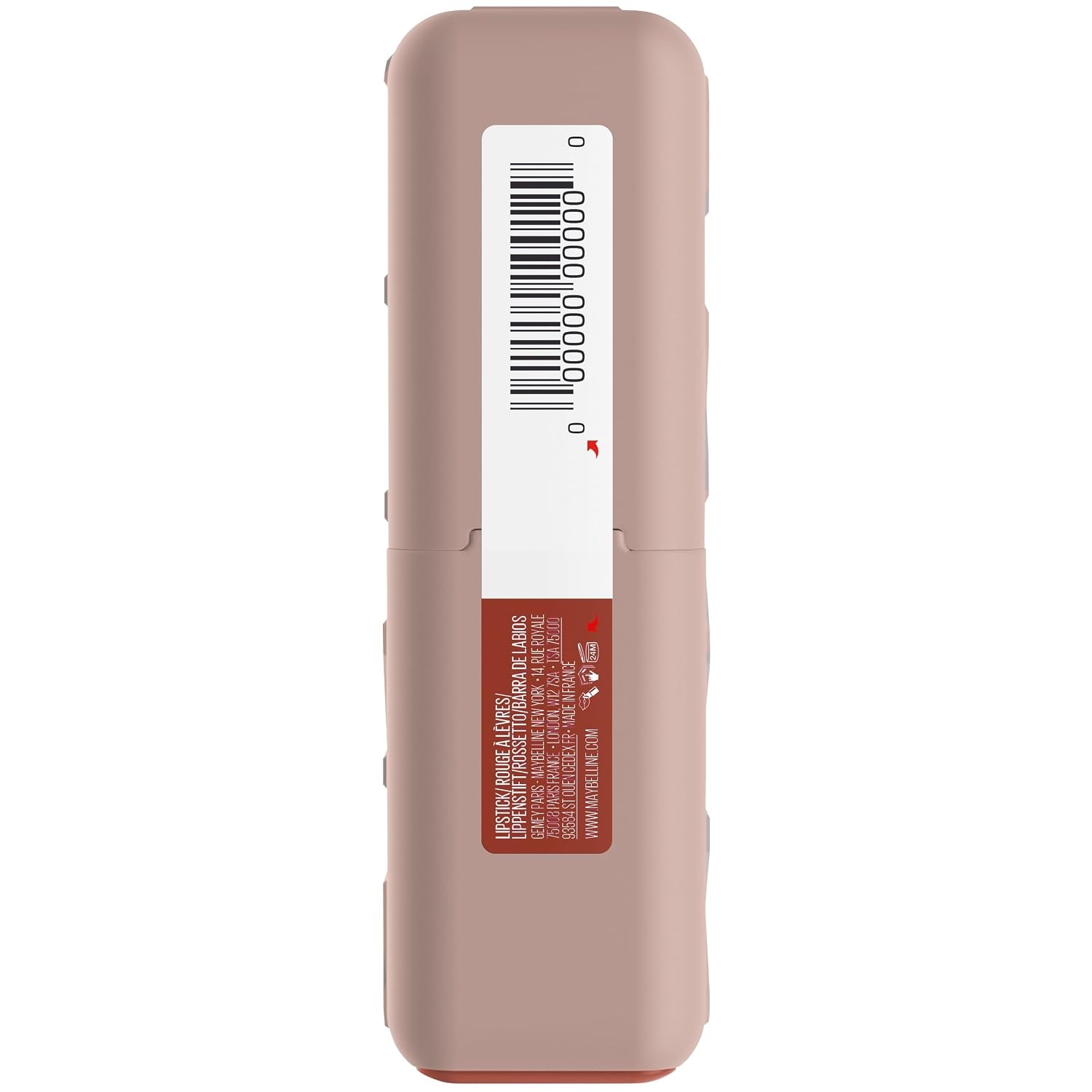 image:imageMaybelline New York Serum Lippenstift Matte Pflegender Lippenstift fr 8H Feuchtigkeit mit Hyaluronsure amp len Weiches MattFinish amp Satte Farbe Nr 002 Maybe Its 45g008 Scuse Me