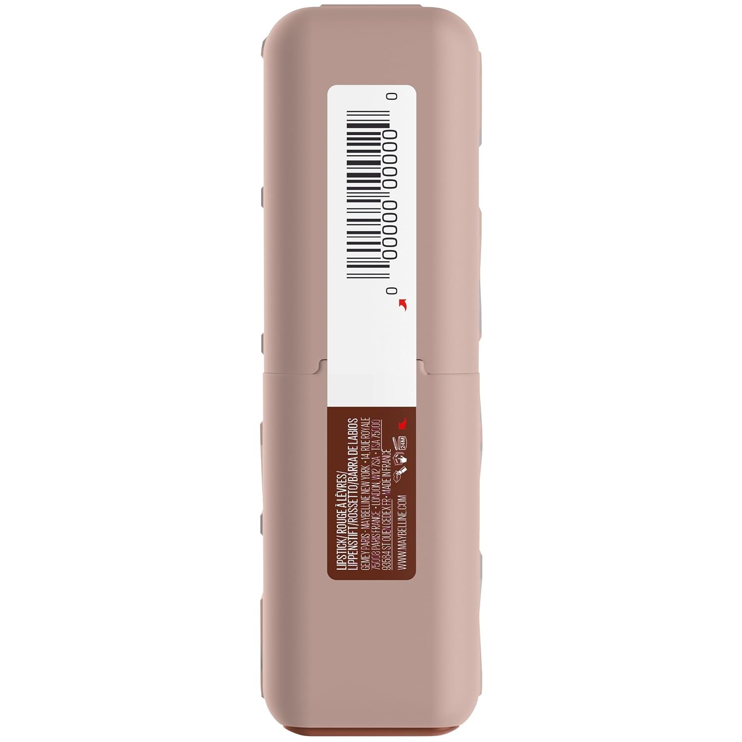 image:imageMaybelline New York Serum Lippenstift Matte Pflegender Lippenstift fr 8H Feuchtigkeit mit Hyaluronsure amp len Weiches MattFinish amp Satte Farbe Nr 002 Maybe Its 45g007 Avenue A