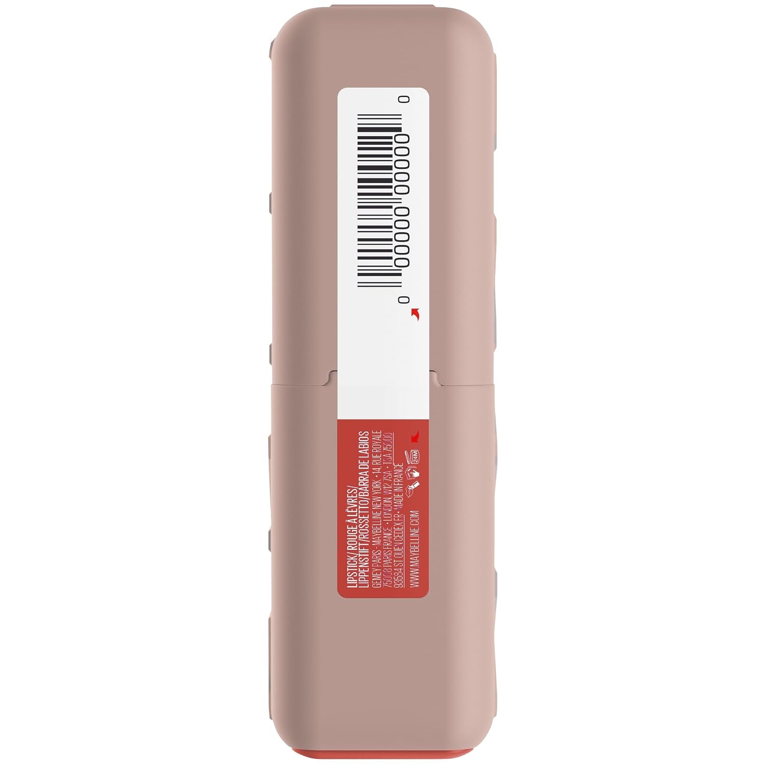 image:imageMaybelline New York Serum Lippenstift Matte Pflegender Lippenstift fr 8H Feuchtigkeit mit Hyaluronsure amp len Weiches MattFinish amp Satte Farbe Nr 002 Maybe Its 45g002 Maybe Its