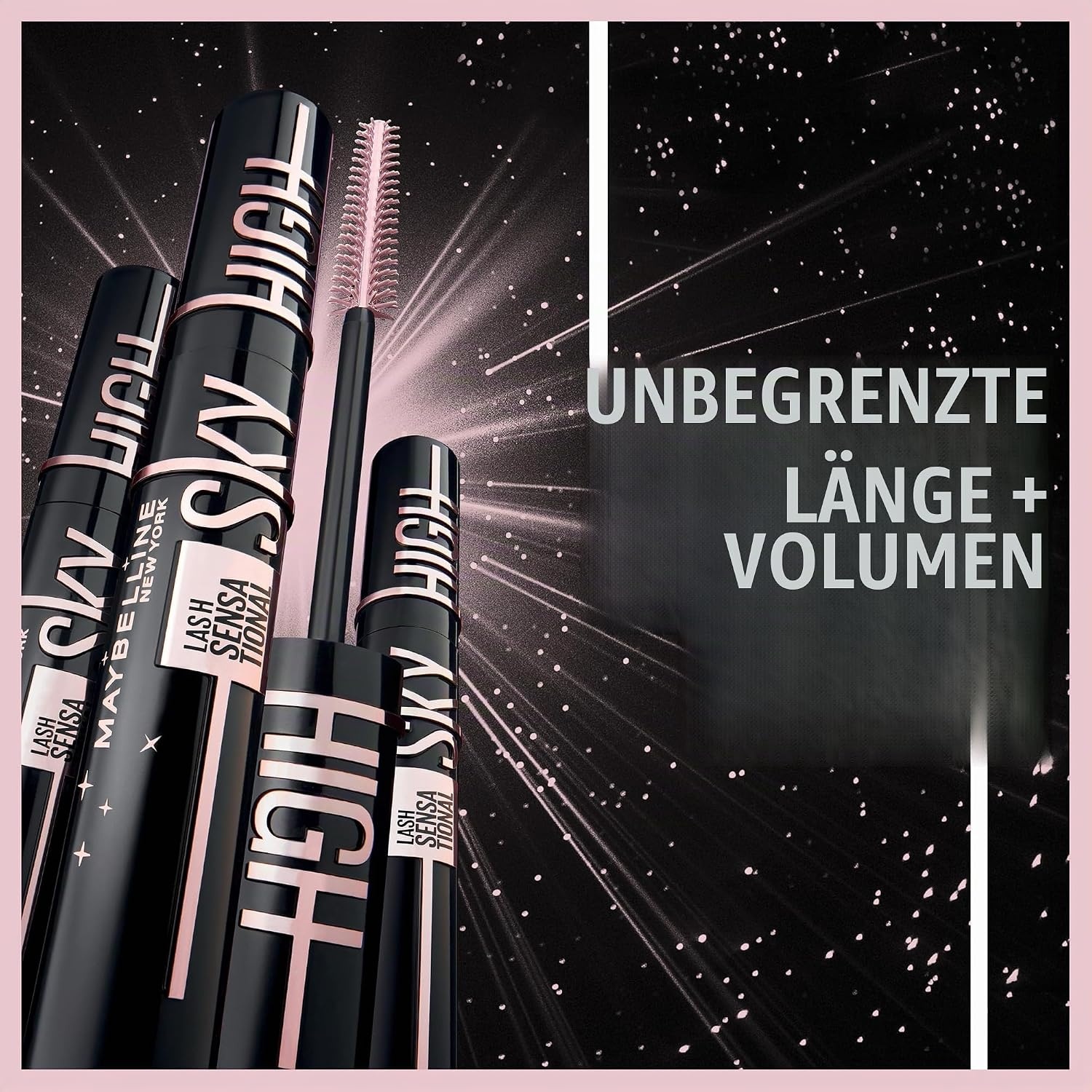 image:imageMaybelline New York Sky High Mascara Gold Glitz extreme Lnge 72 mlCosmic Black