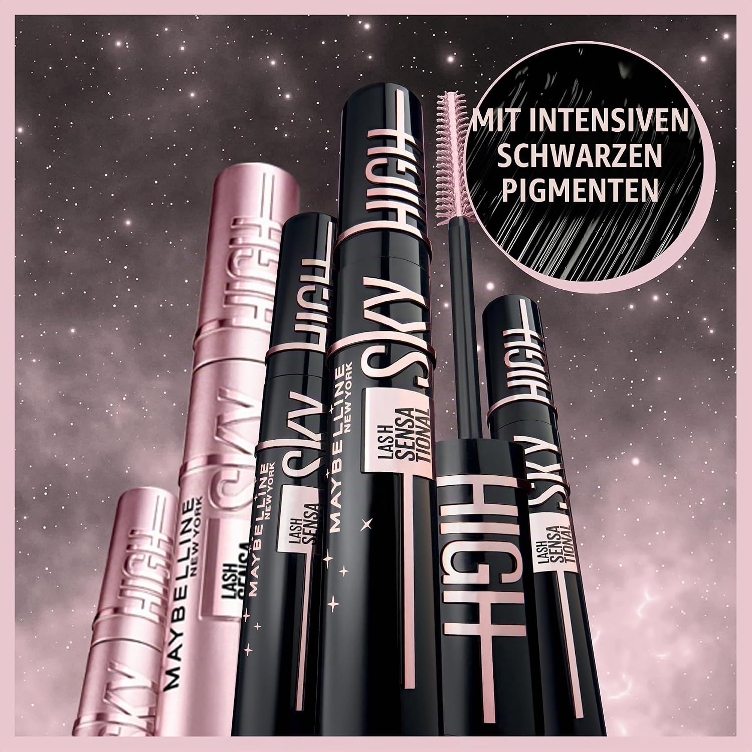 image:imageMaybelline New York Sky High Mascara Gold Glitz extreme Lnge 72 mlCosmic Black