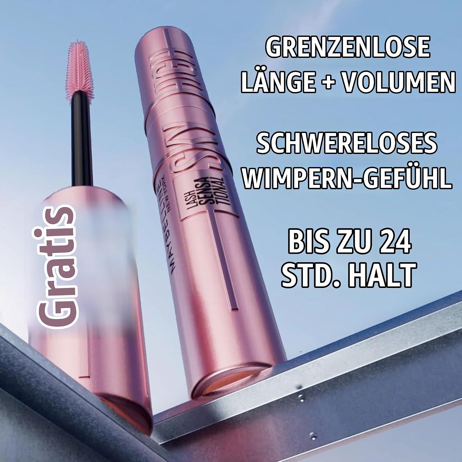 image:imageMaybelline New York Sky High Mascara Gold Glitz extreme Lnge 72 mlNavy Blue