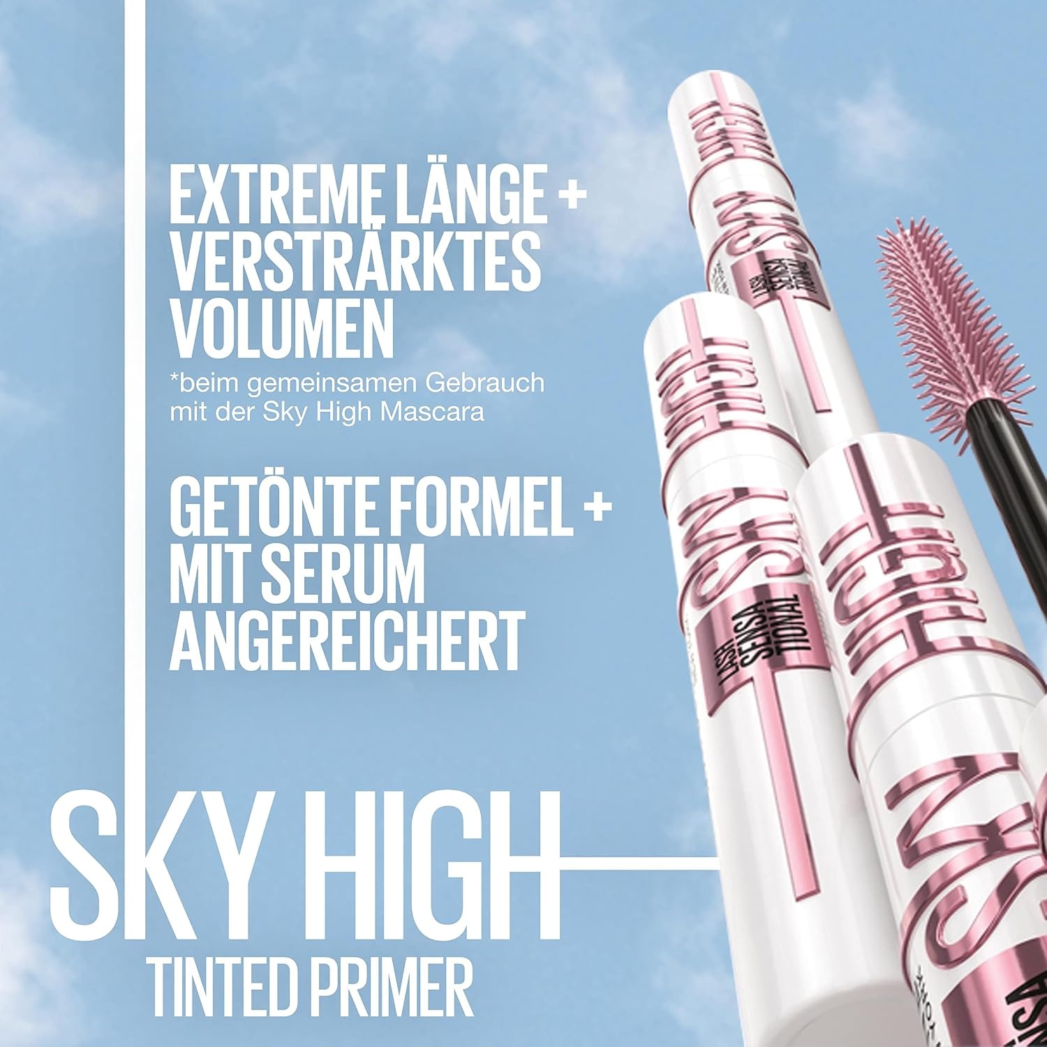image:imageMaybelline New York Sky High Mascara Gold Glitz extreme Lnge 72 mlVery Black Schwarz