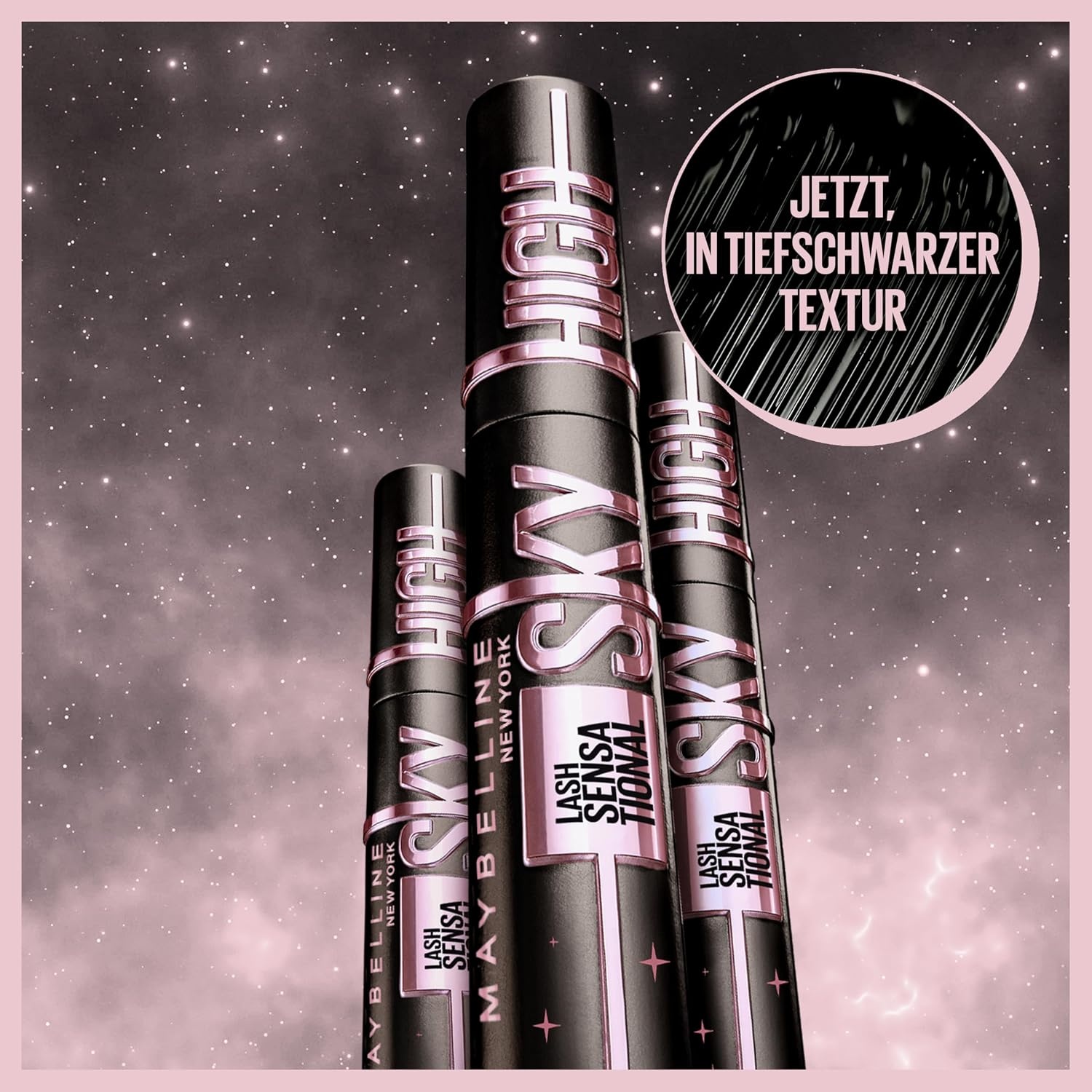 image:imageMaybelline New York Sky High Mascara Gold Glitz extreme Lnge 72 mlVery Black Tealtini