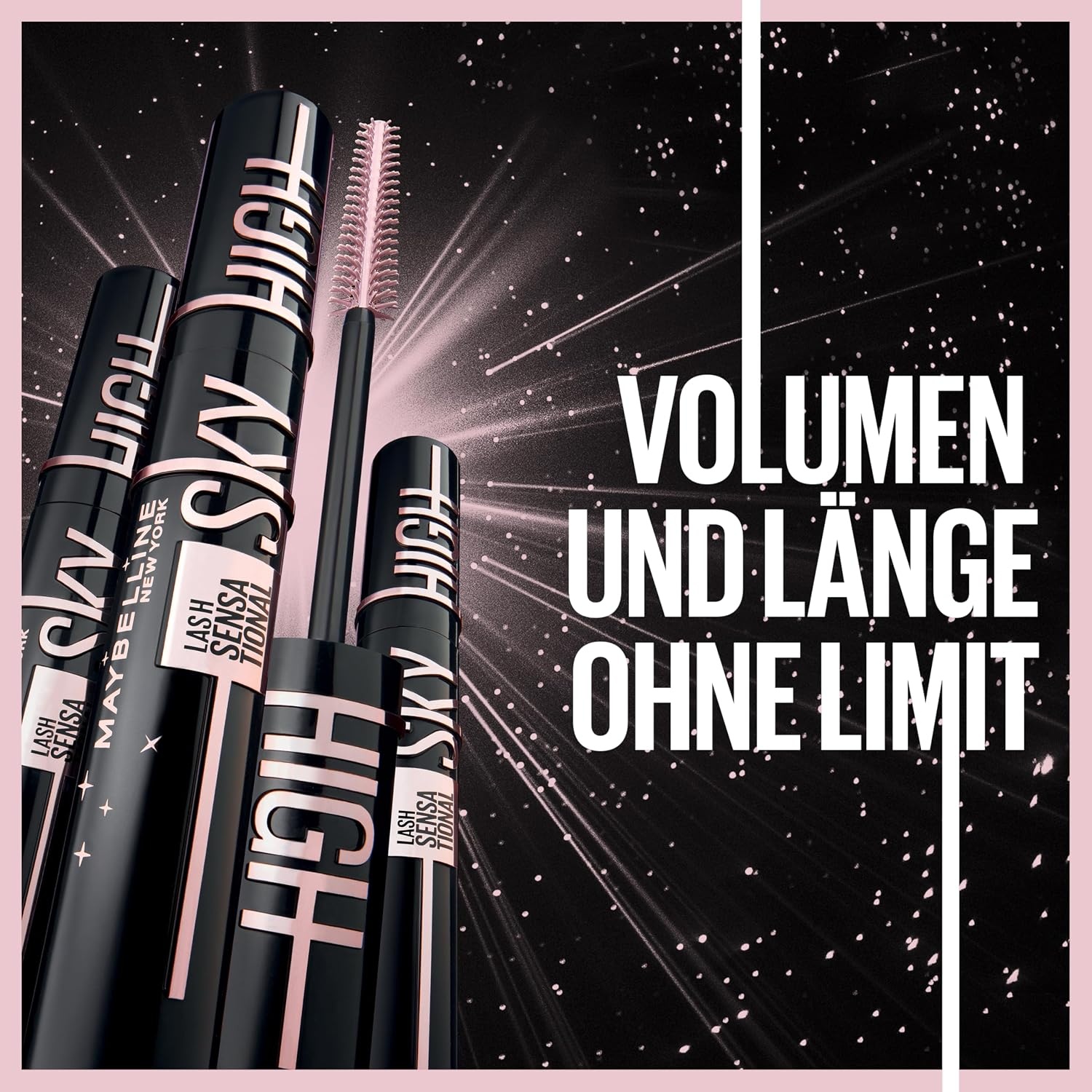 image:imageMaybelline New York Sky High Mascara Gold Glitz extreme Lnge 72 mlVery Black Tealtini
