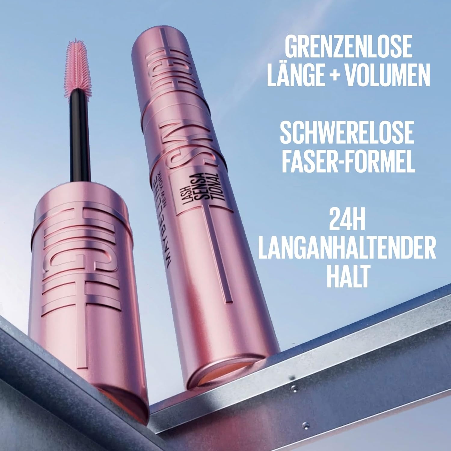 image:imageMaybelline New York Sky High Mascara Waterproof extreme Lnge 72 mlBurgundy Haze