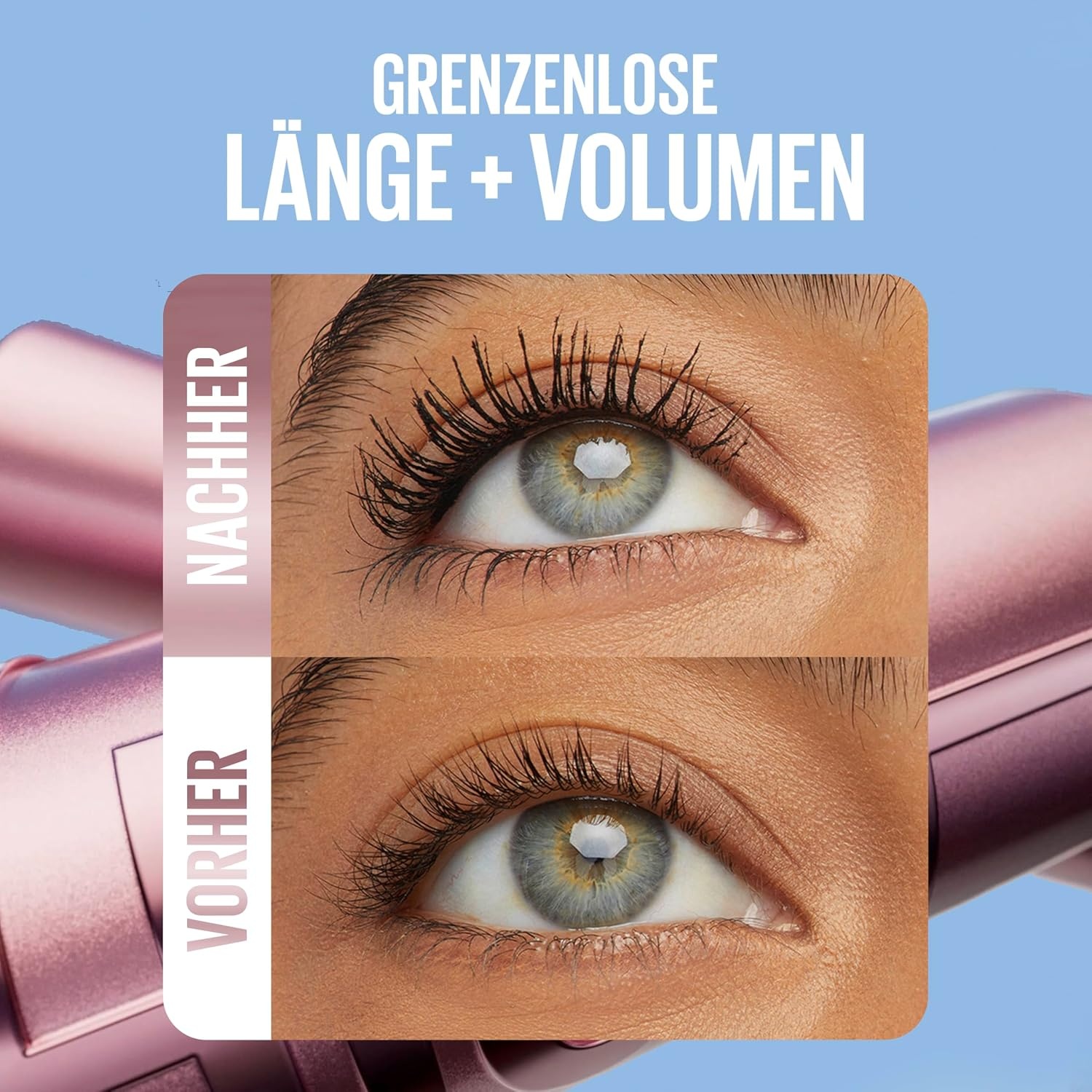 image:imageMaybelline New York Sky High Mascara Waterproof extreme Lnge 72 mlSchwarzschiere Freude