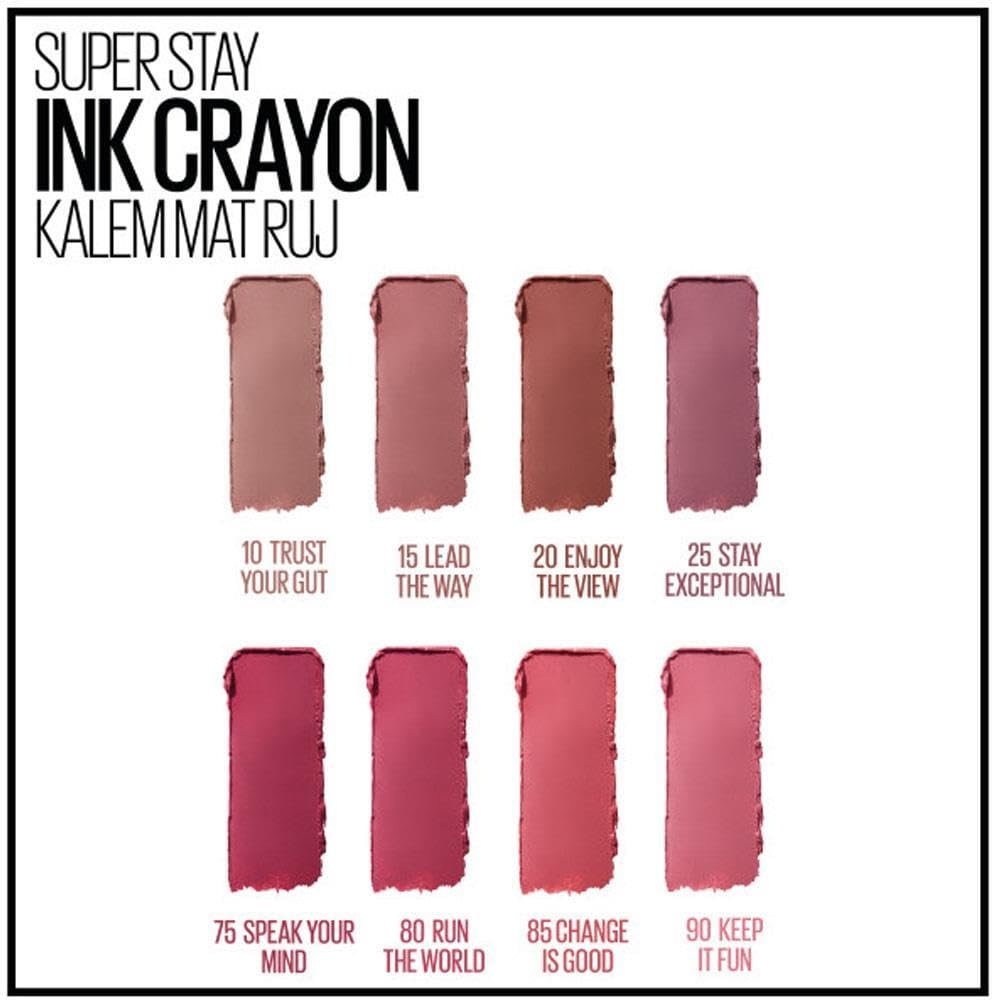 image:imageMaybelline New York Super Stay Ink Crayon 10 Trust your gut 1er Pack 1 x 2 g085 Change Is Good
