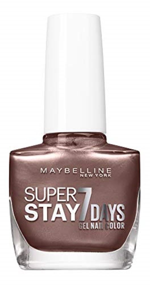 image:imageMaybelline New York Superstay 7 Days Nagellack Nr 932 Muted Mocha farbiger Nagellack Farblack langer Halt911 Street Cred