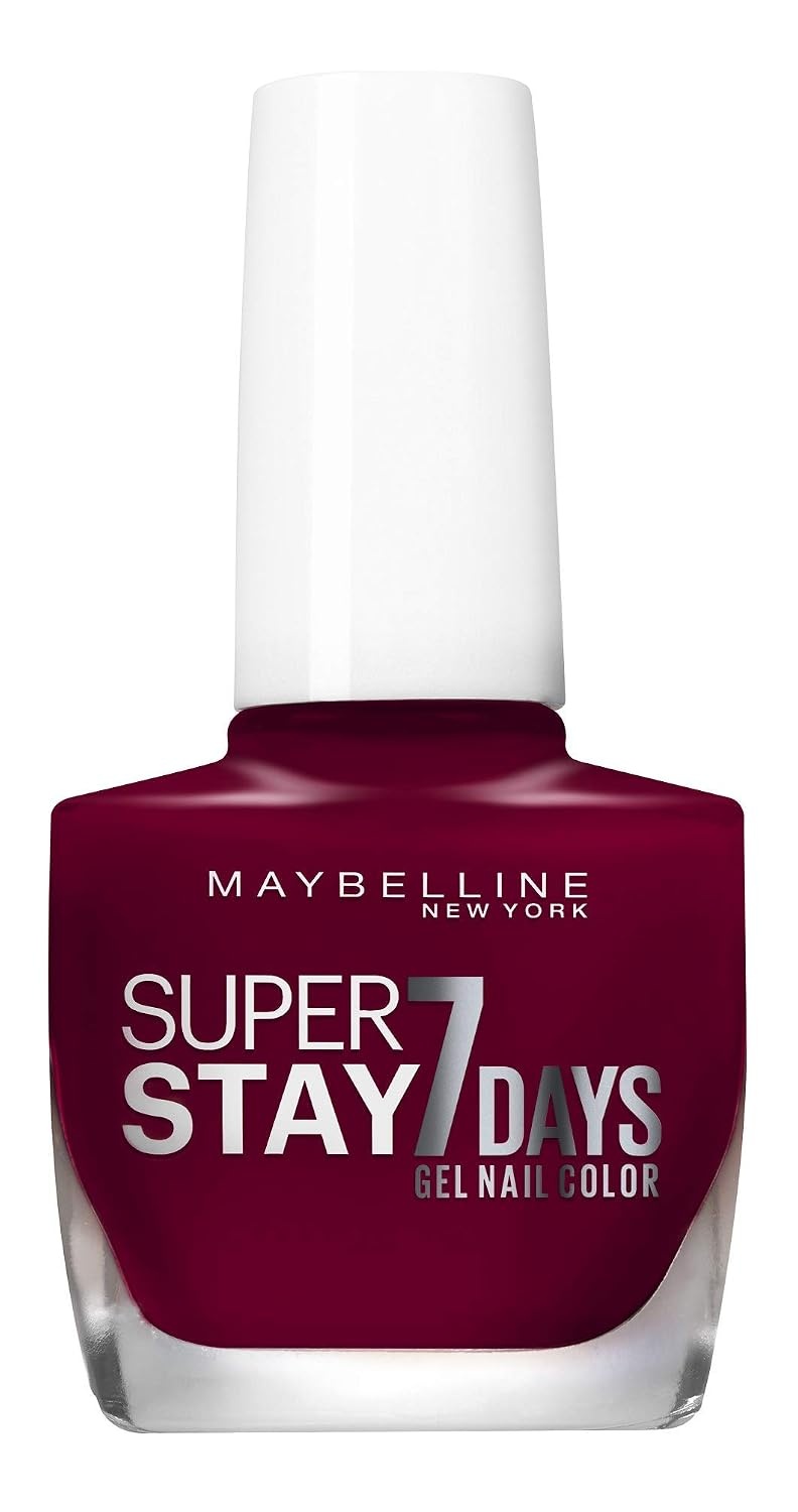 image:imageMaybelline New York Superstay 7 Days Nagellack Nr 932 Muted Mocha farbiger Nagellack Farblack langer HaltRot
