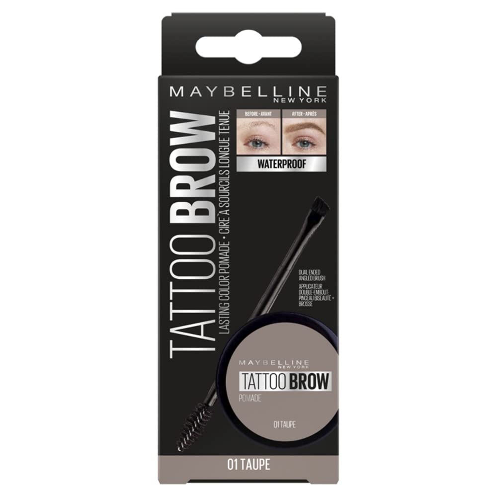 image:imageMaybelline New York Tattoo Brow Augenbrauenpomade in Nr 03 Medium 4 ml01 Taupe