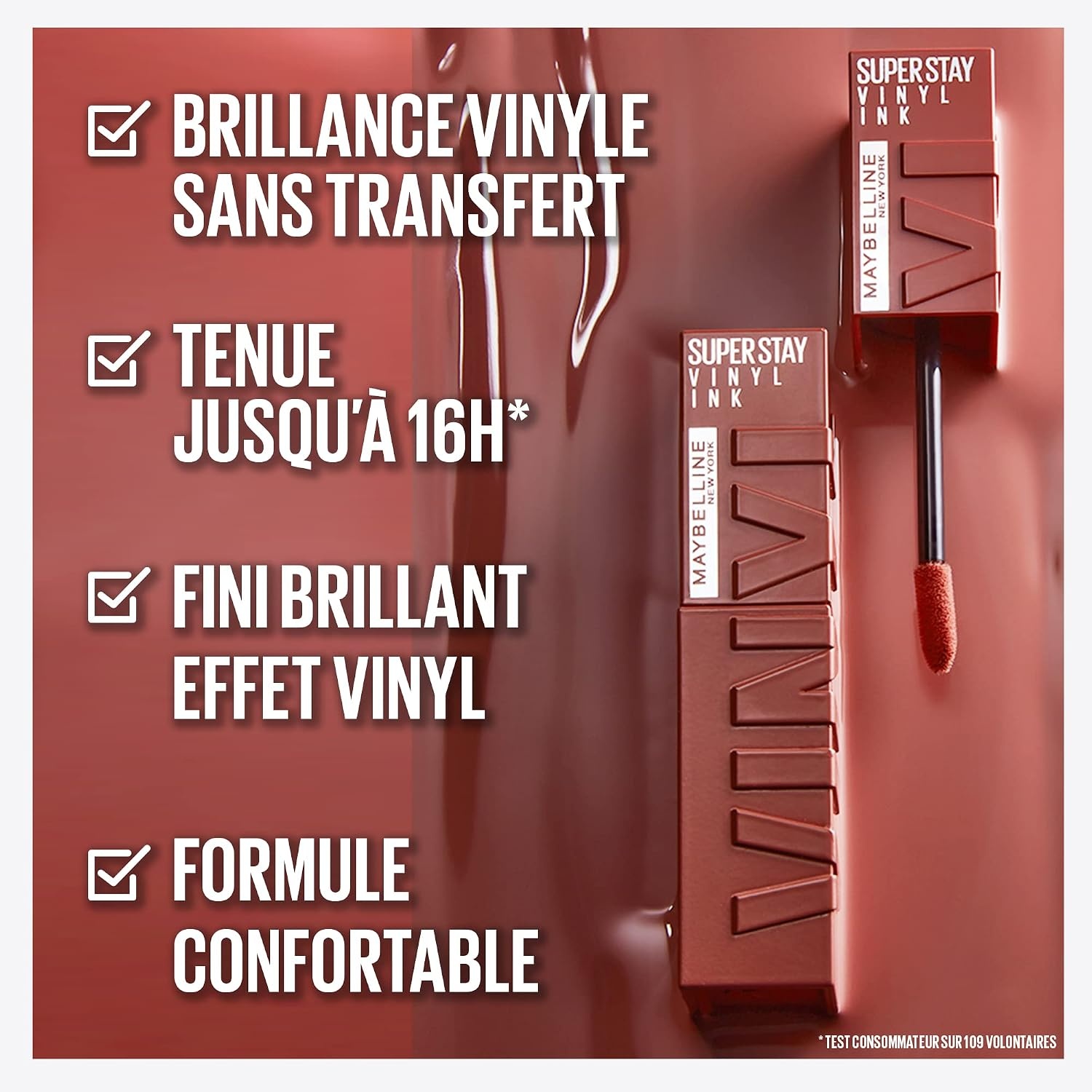 image:imageMaybelline New York Vinyl Ink Lippenstift Nr 95 Captivated 42 mlCAJA DE VINYL INK THE NUDES