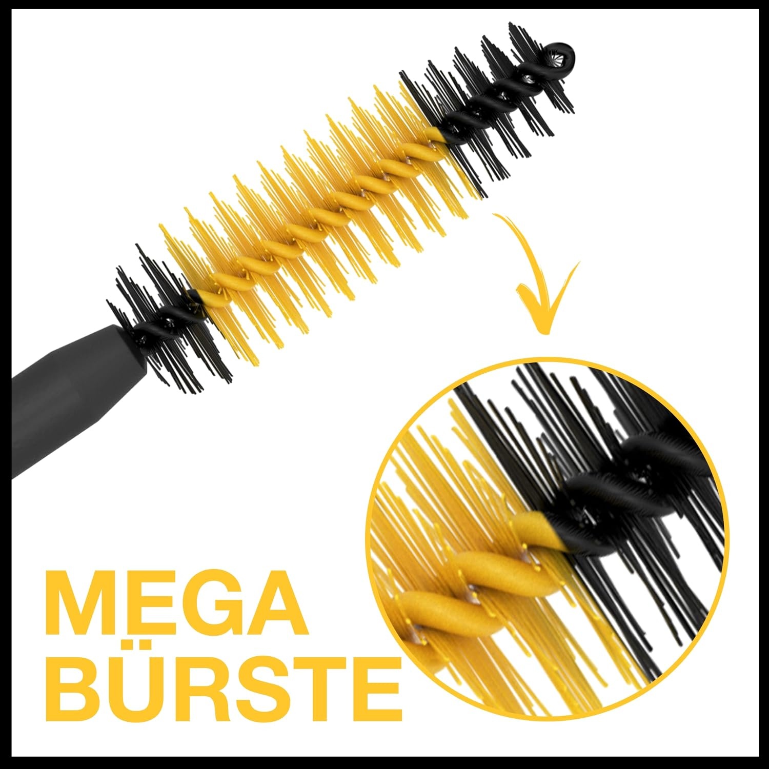 image:imageMaybelline New York Wasserfeste Mascara fr Volumen Langanhaltende schwarze Wimperntusche The Colossal 36H Nr 1 Very Black 1 x 10 ml10 ml 1er Pack