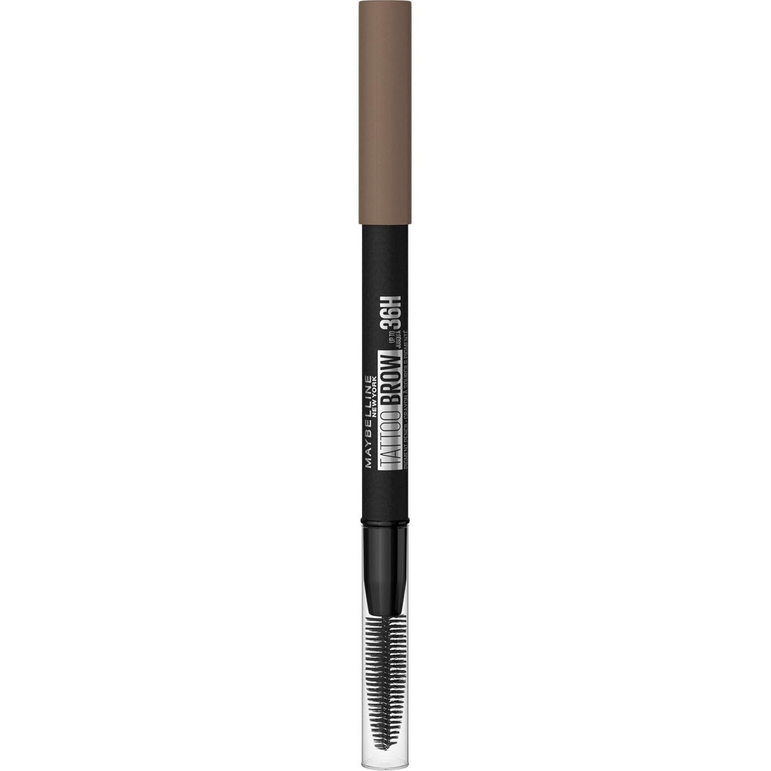 image:imageMaybelline New York Wasserfester Augenbrauenstift mit Brste 36h Halt Natrliche Farben Tattoo Brow 36H Farbe Nr 3 Soft Brown Braun 1 StckNr 2 Blonde