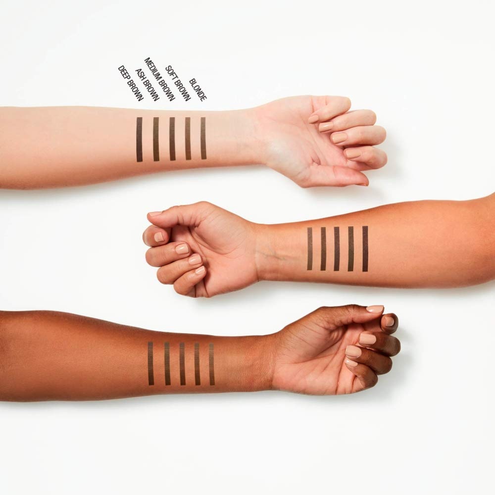 image:imageMaybelline New York Wasserfester Augenbrauenstift mit Brste 36h Halt Natrliche Farben Tattoo Brow 36H Farbe Nr 3 Soft Brown Braun 1 StckNr 6 Ash Brown