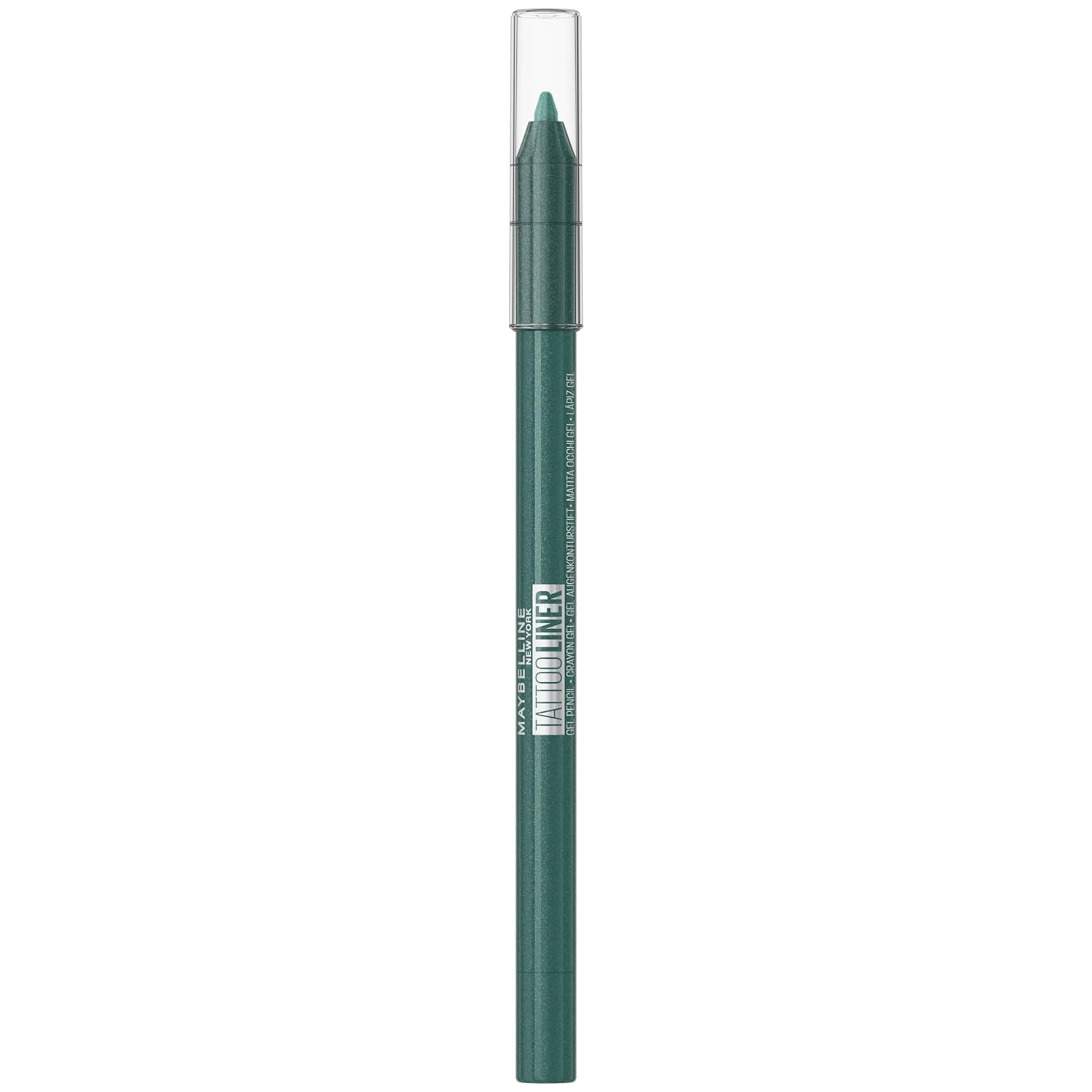 image:imageMaybelline New York Wasserfester Eyeliner mit wischfester farbintensiver GelTextur Tattoo Liner Gel Pencil Nr 815 Tealtini Grn 1 StckGreen