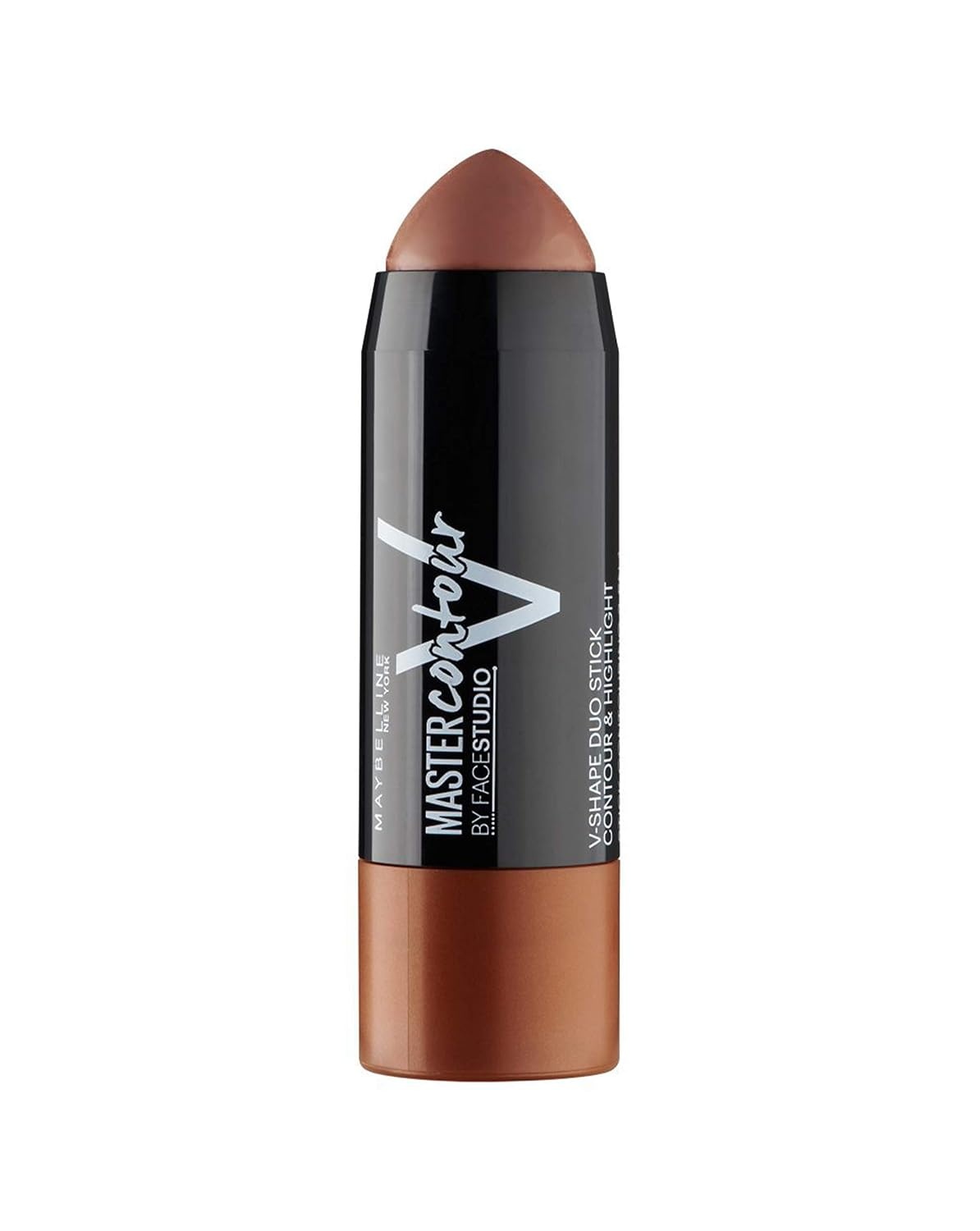 image:imageMaybelline New York Zweiseitiger Konturstift mit Highlighter und Bronzer zum Betonen der Gesichtszge Face Studio Contour DuoStick Medium 1 StckDunkel