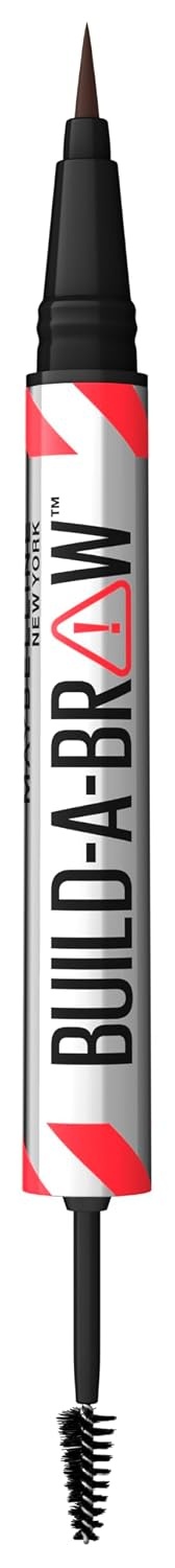 image:imageMaybelline New York flssiger Lippenstift Liquid Lipstick Super Stay Vinyl Ink 35 Cheeky 42 ml BuildABrow 2in1 Augenbrauenstift volle definierte Augenbrauen 260 Deep Brown