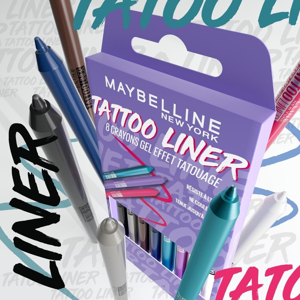 image:imageMaybelline Tattoo Liner Lpiz De Ojos SemiPermanente Waterproof 910 Bold Brown Marrn OscuroMultiColor