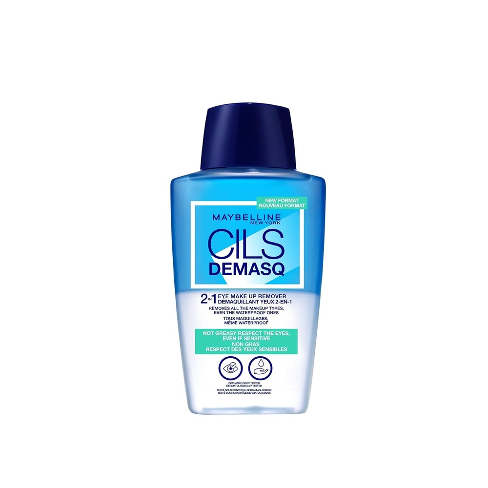 image:imageMAYBELLINE CILS DESMASQ 2 EN 1 DESMAQUILLANTE DE OJOS WP 150 ML