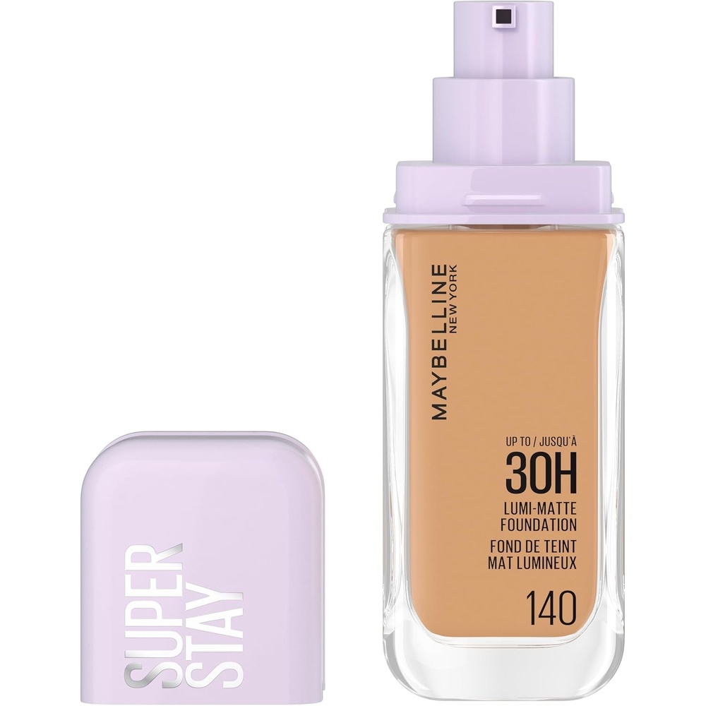 image:imageMaybelline New York Flssiges Makeup mit langem Halt extrem widerstandsfhig leuchtendes mattes Finish angereichert mit Aminosuren fr alle Hauttypen Superstay 30H LumiMatte Farbton 332140
